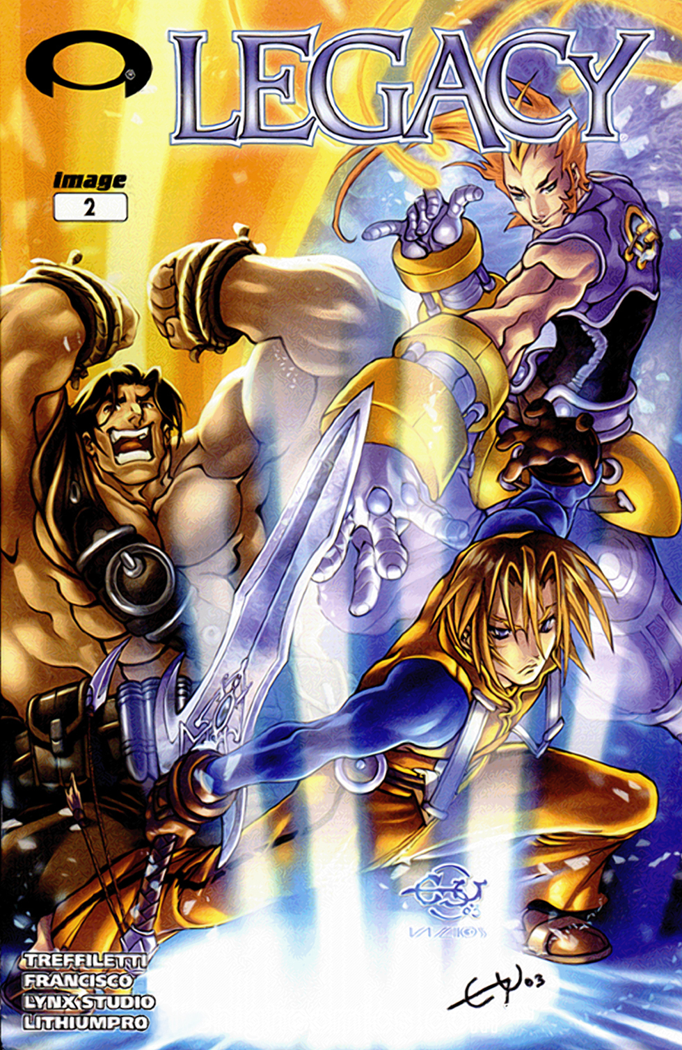 Read online Legacy (2002) comic -  Issue #2 - 2