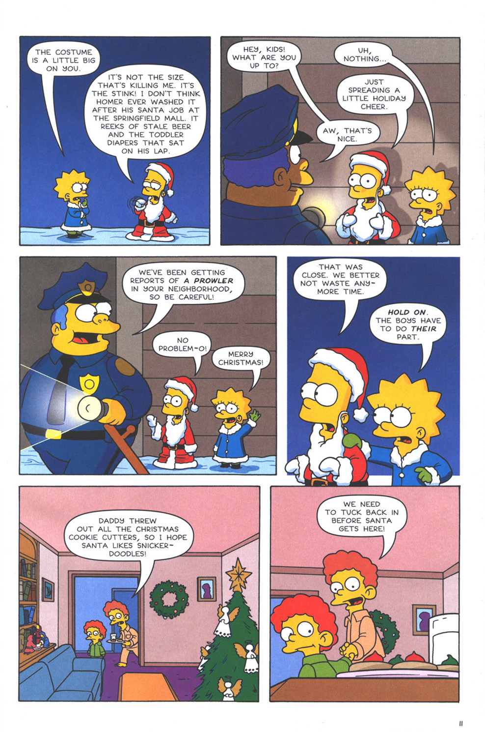 Read online The Simpsons Winter Wingding comic -  Issue #3 - 13