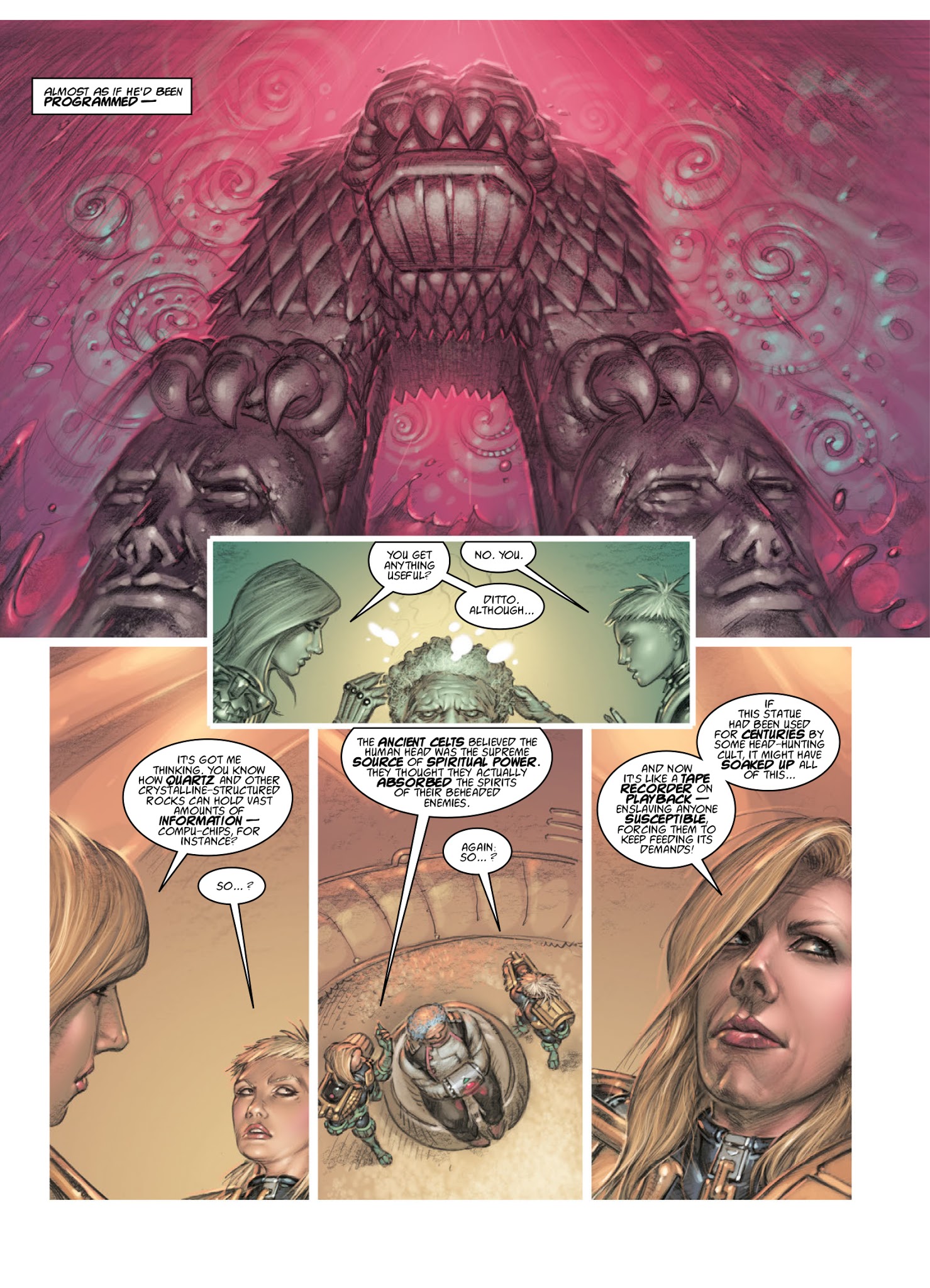 Read online Judge Anderson: The Psi Files comic -  Issue # TPB 5 - 254