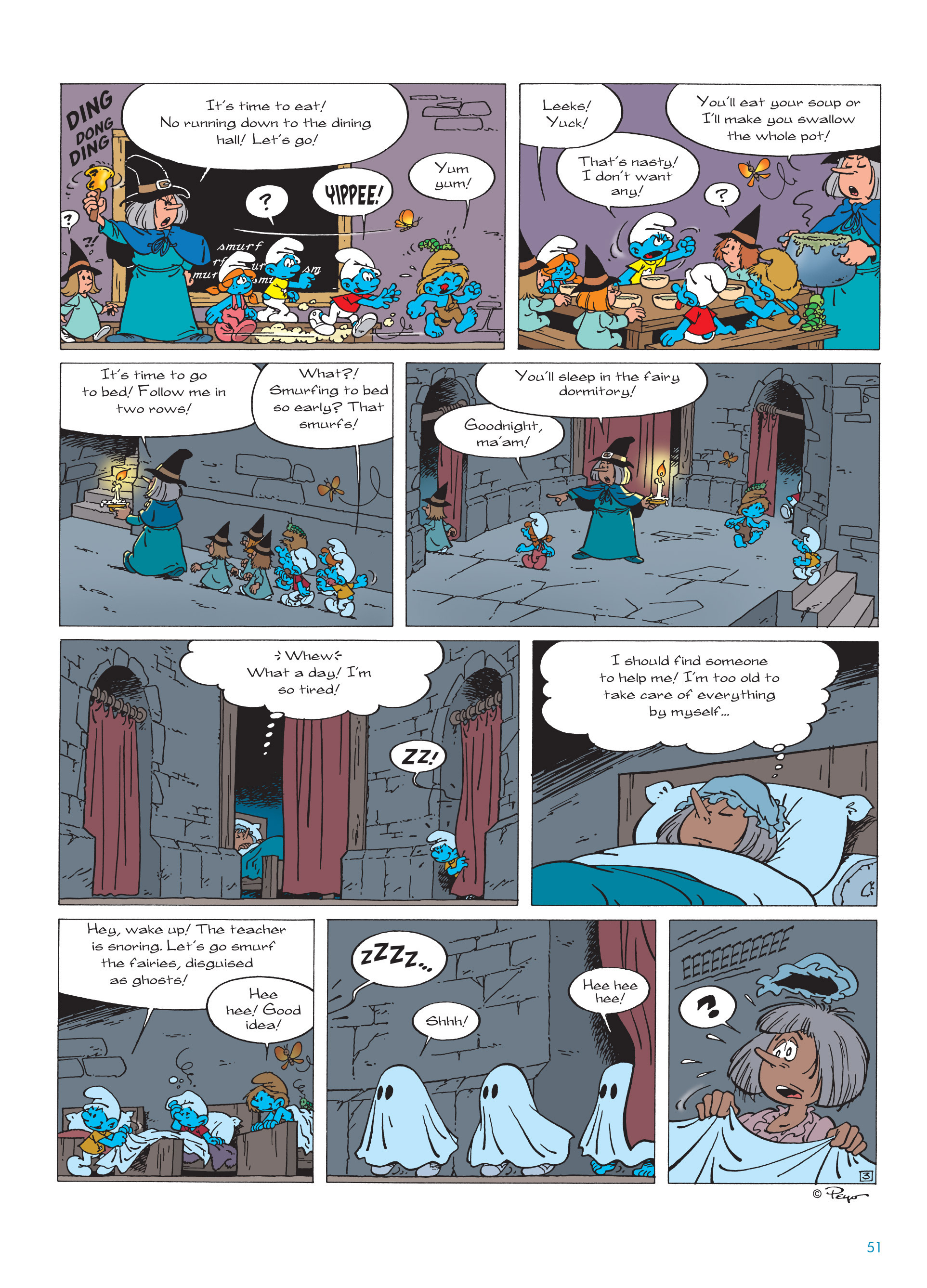 Read online The Smurfs comic -  Issue #21 - 51