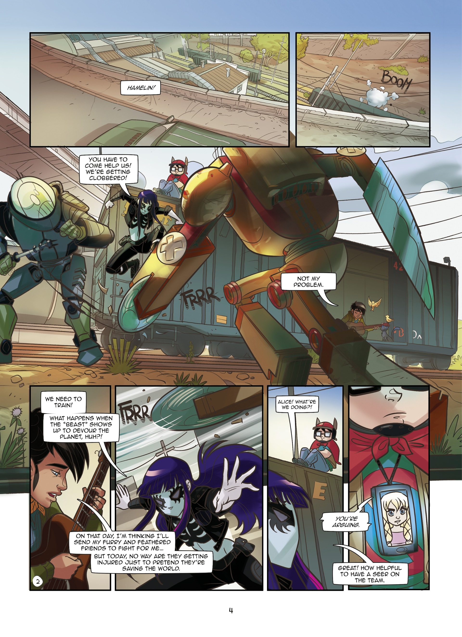 Read online Magic 7 comic -  Issue #3 - 5