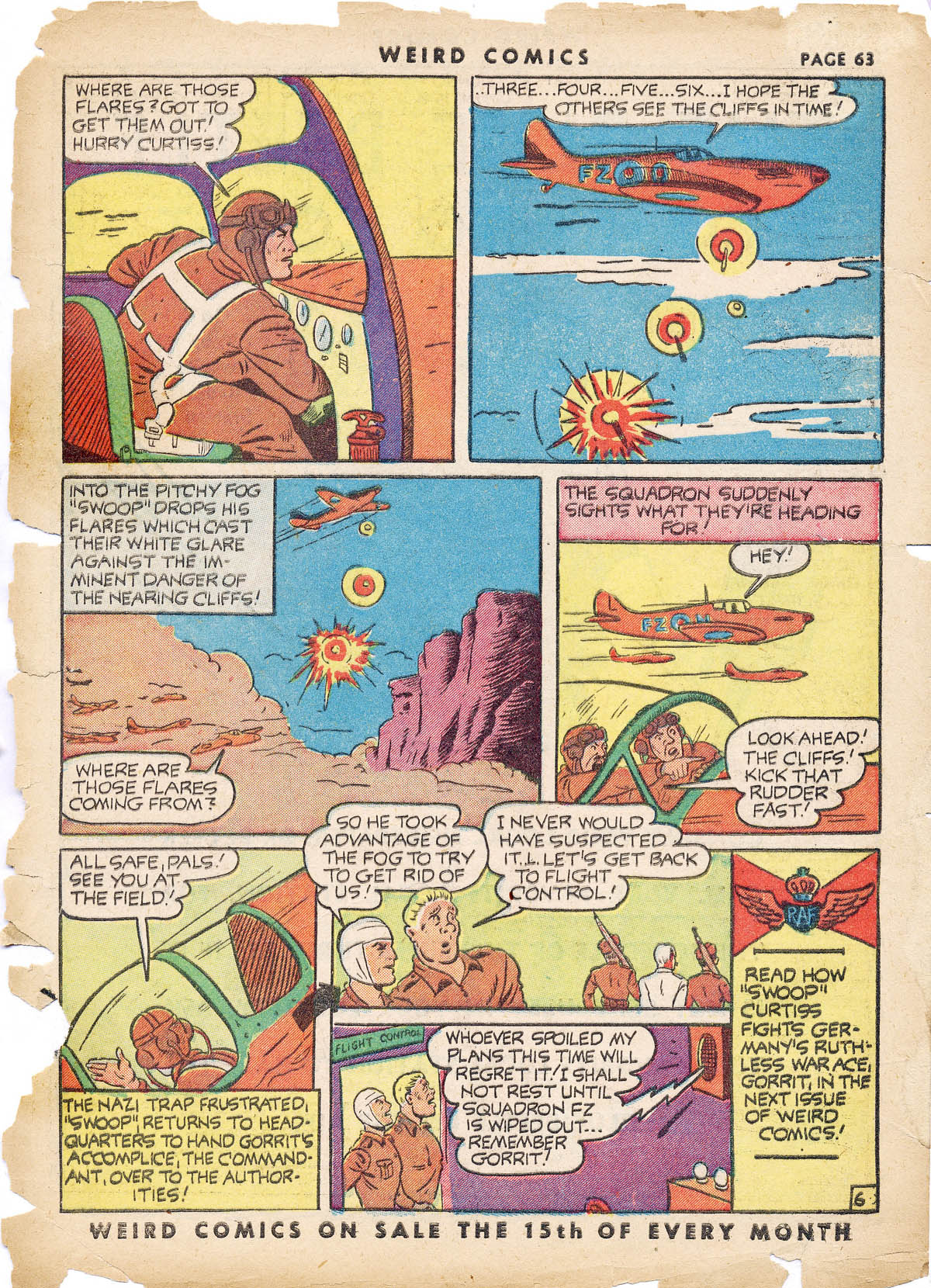 Read online Weird Comics comic -  Issue #19 - 64
