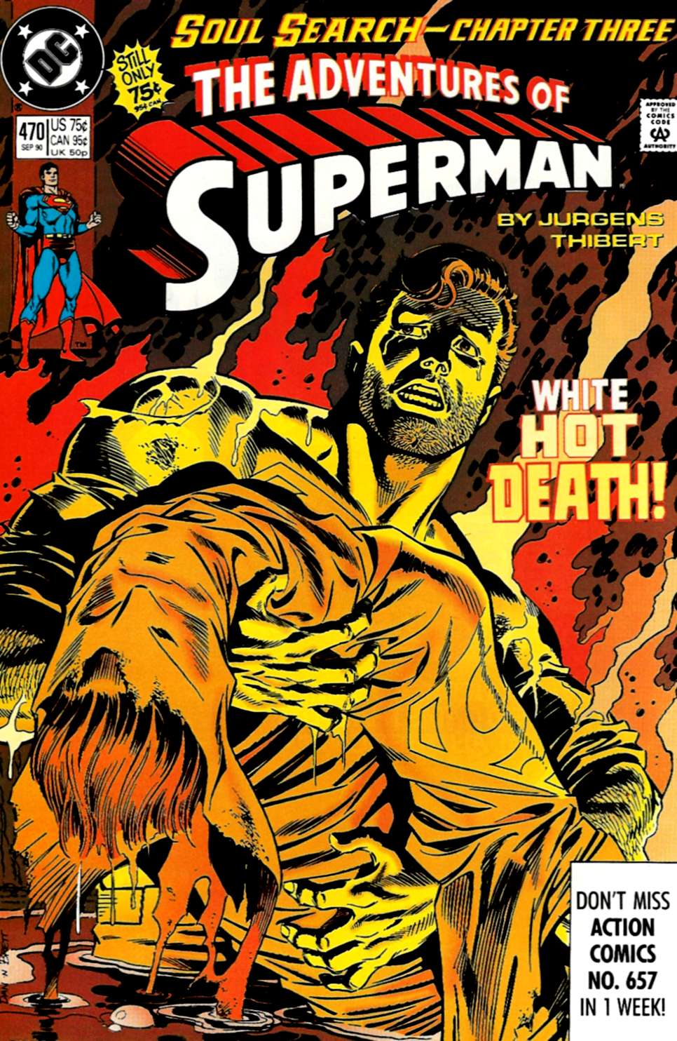 Read online Adventures of Superman (1987) comic -  Issue #470 - 1