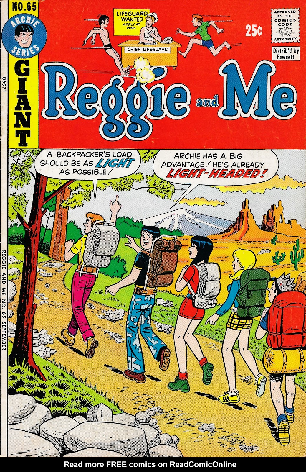 Reggie and Me (1966) issue 65 - Page 1