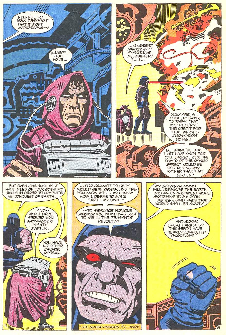 Read online Super Powers (1985) comic -  Issue #4 - 8