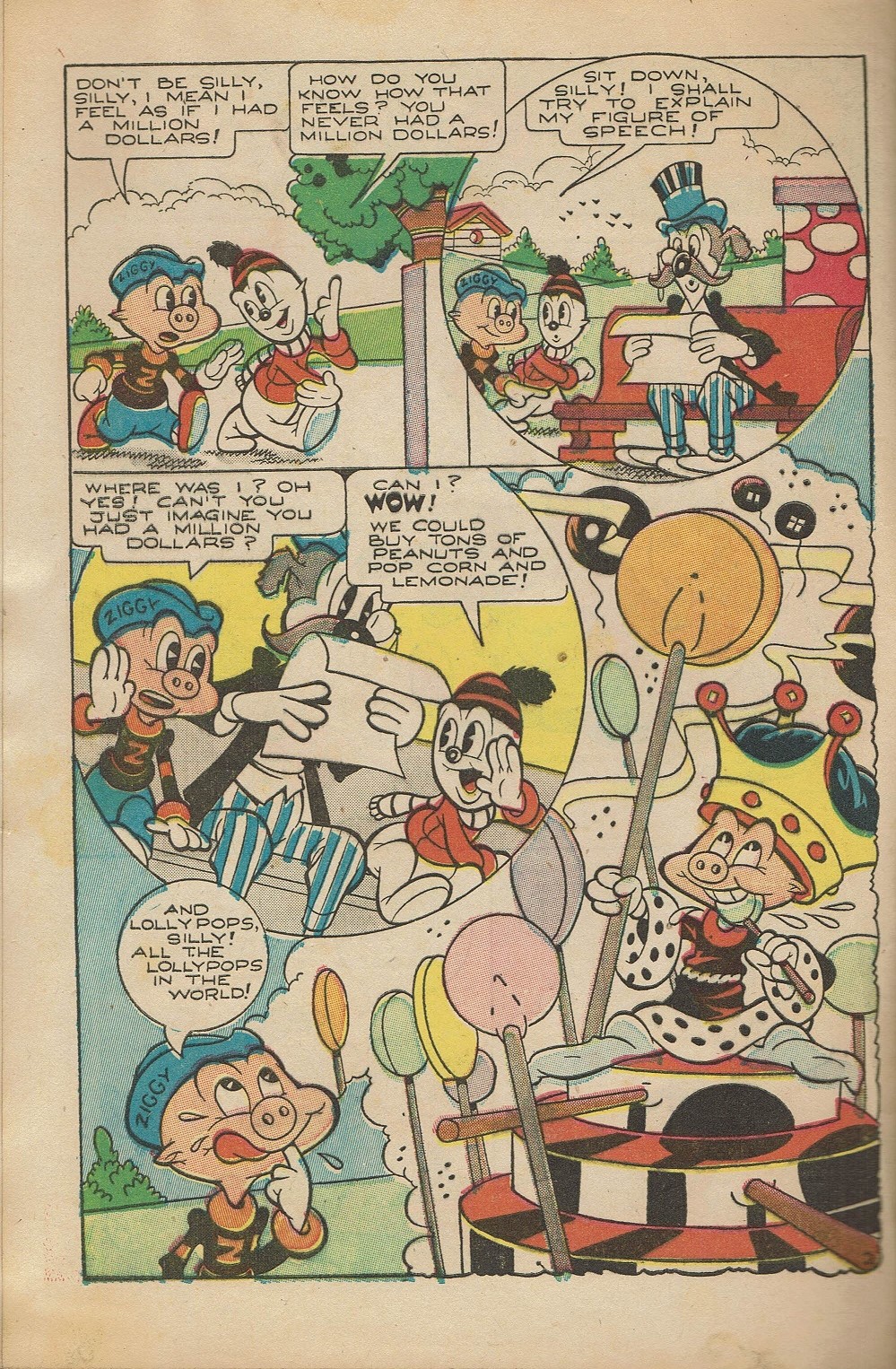 Read online Ziggy Pig-Silly Seal Comics (1944) comic -  Issue #4 - 4