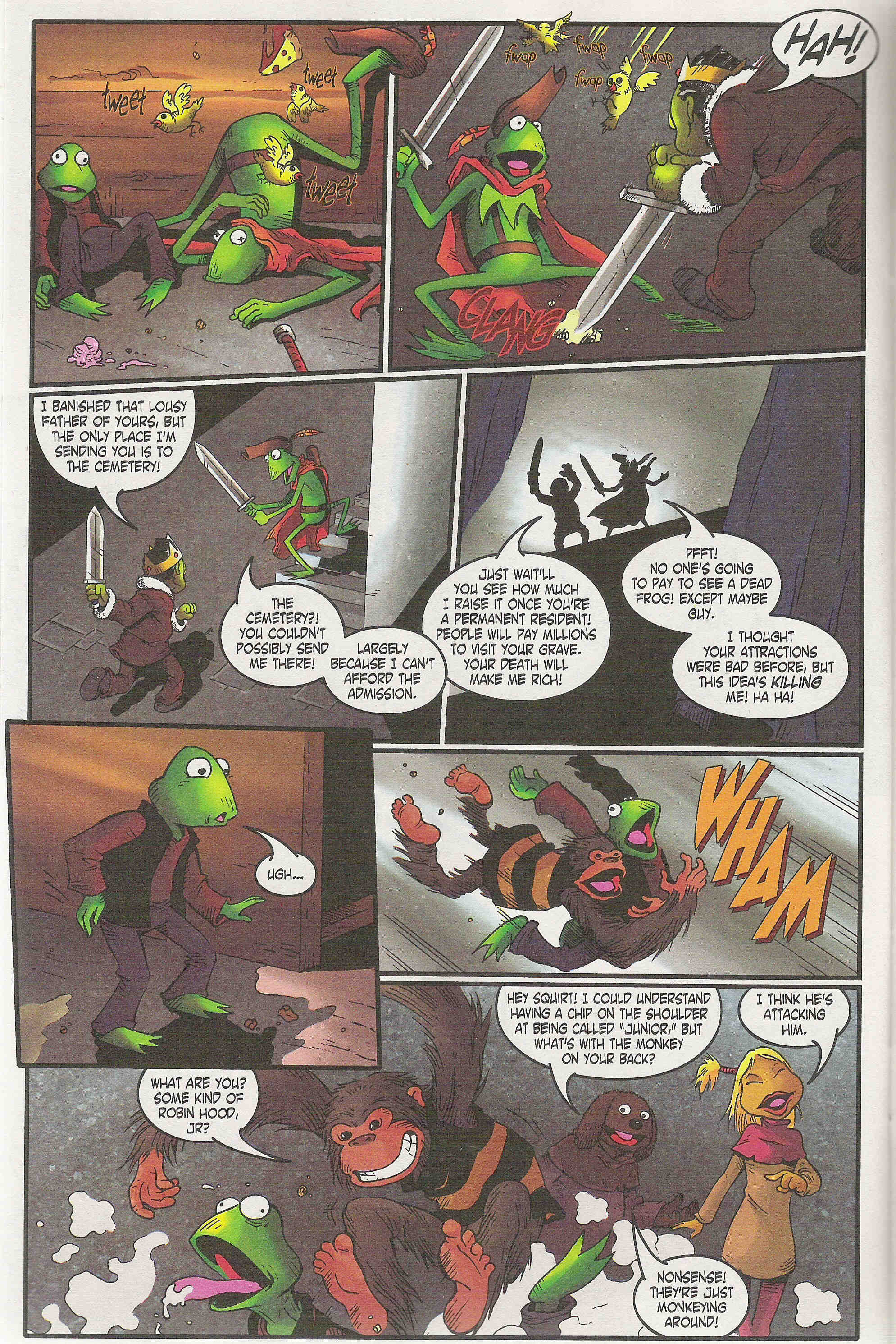 Read online Muppet Robin Hood comic -  Issue #2 - 23