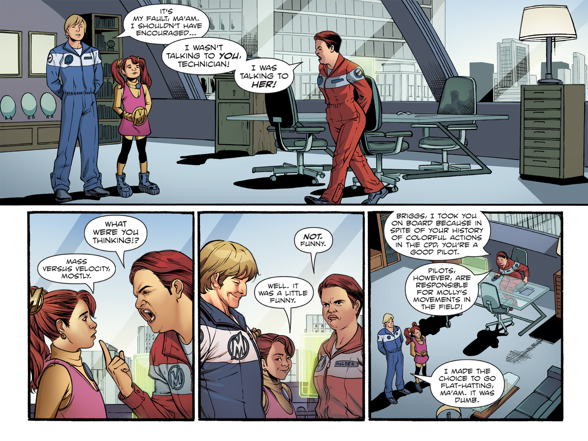 Read online Molly Danger: Digital comic -  Issue #3 - 96