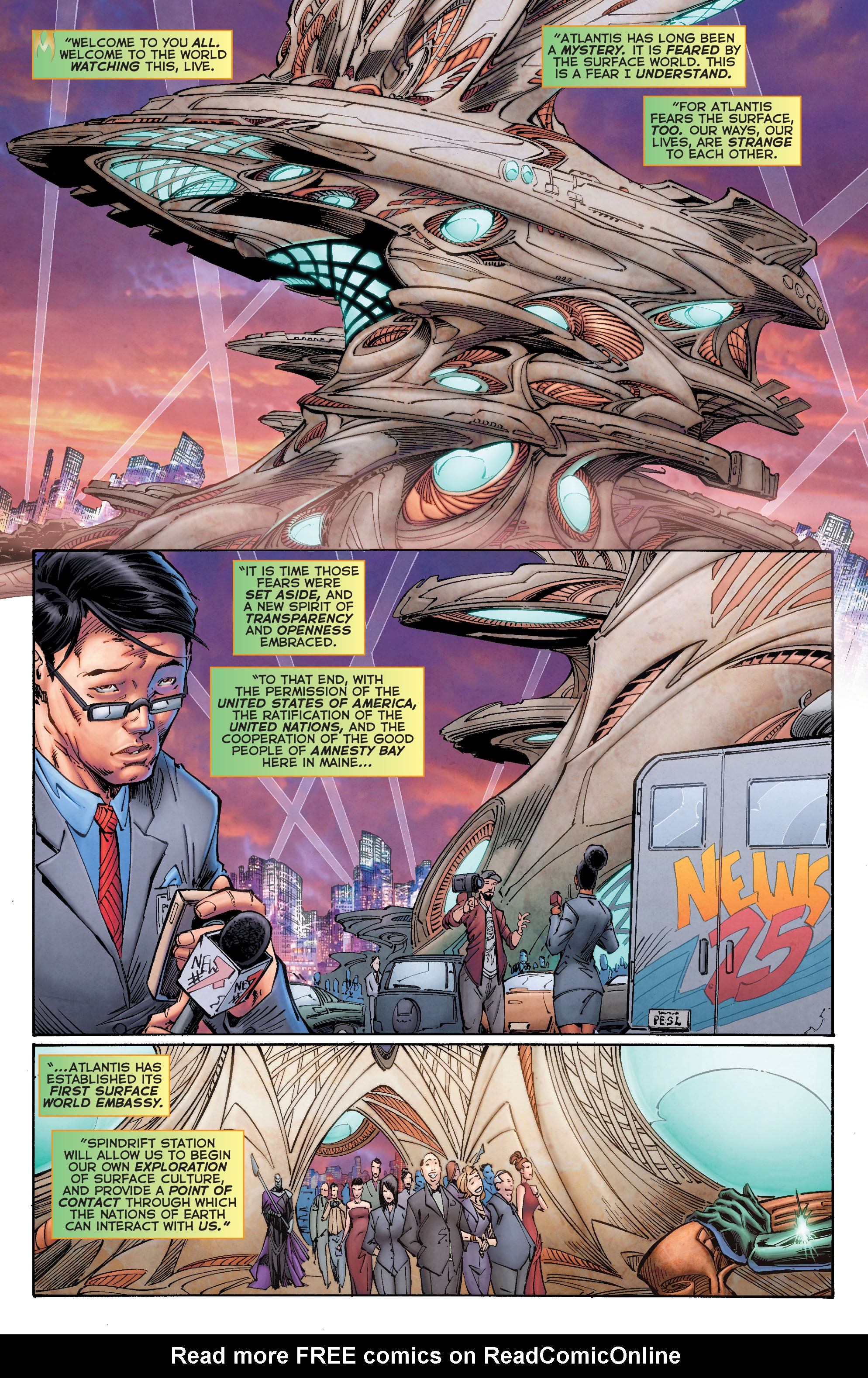 Read online Aquaman (2011) comic -  Issue #50 - 38