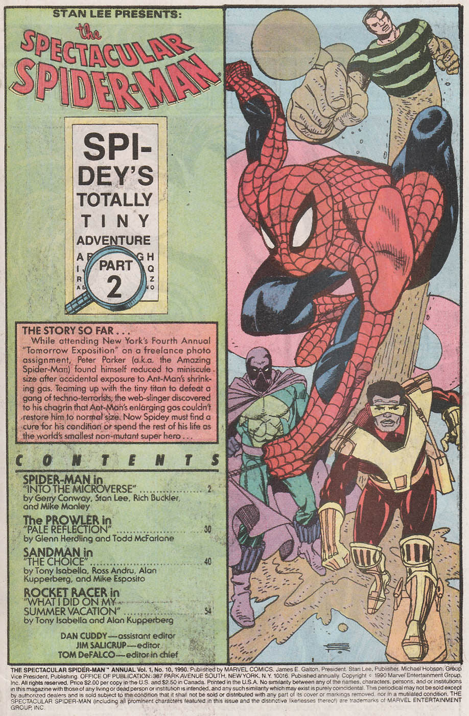 Read online The Spectacular Spider-Man (1976) comic -  Issue # Annual 10 - 2