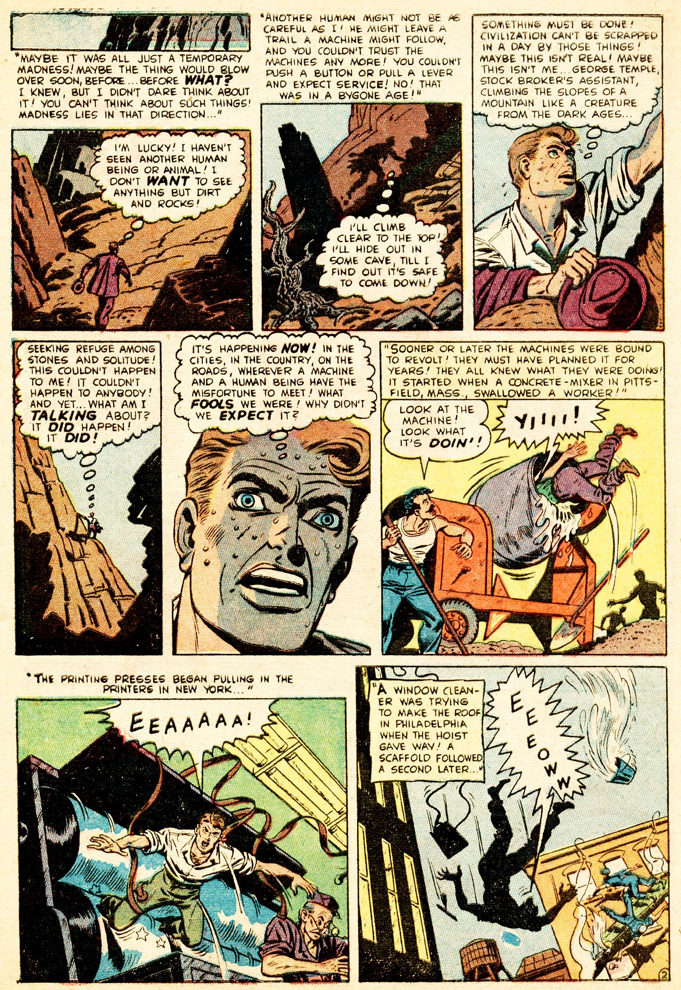 Read online Mystic (1951) comic -  Issue #7 - 28