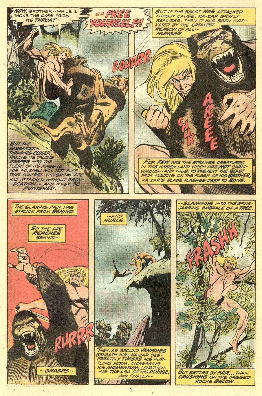 Read online Ka-Zar comic -  Issue #10 - 3