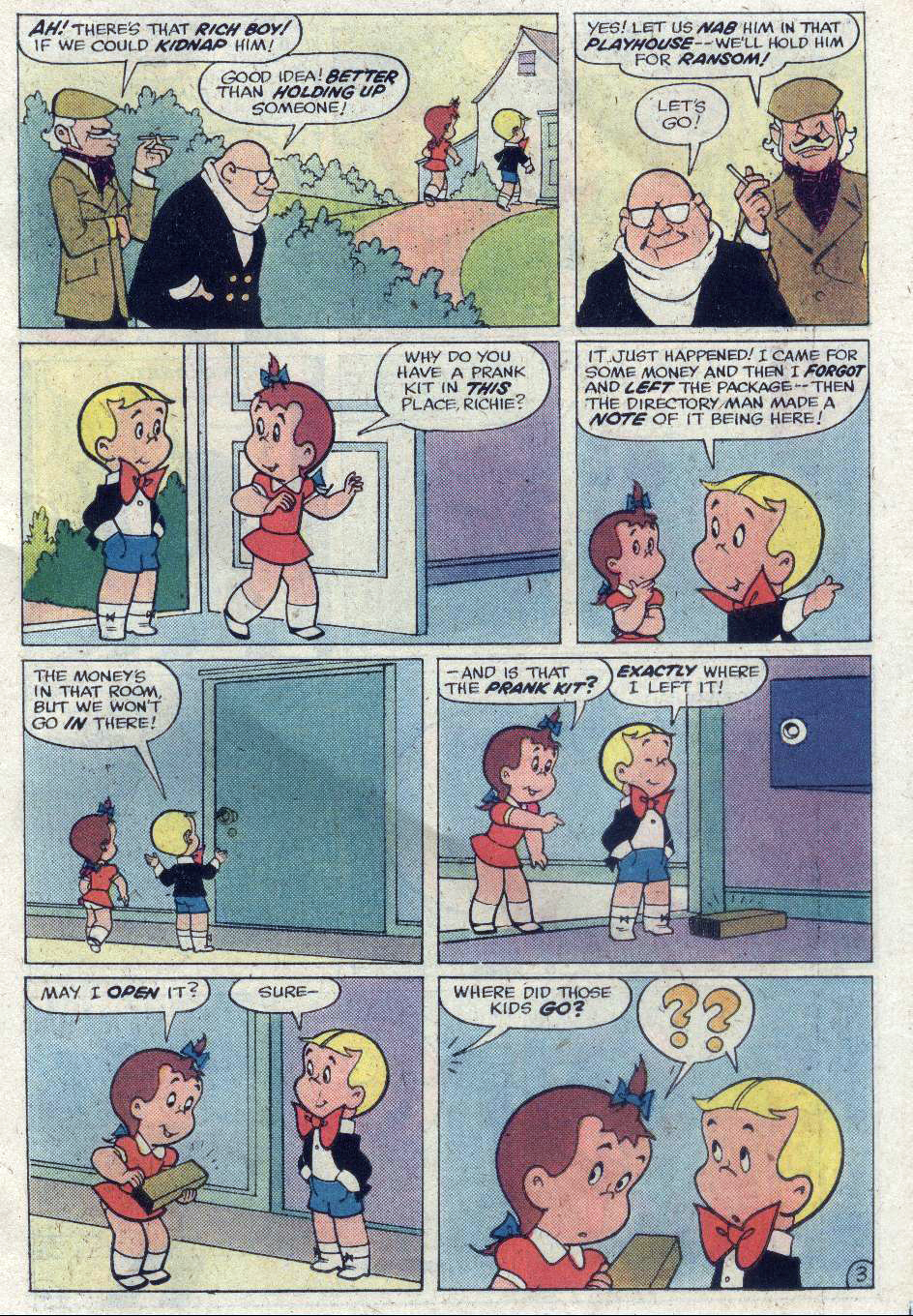 Read online Richie Rich & His Girl Friends comic -  Issue #5 - 7