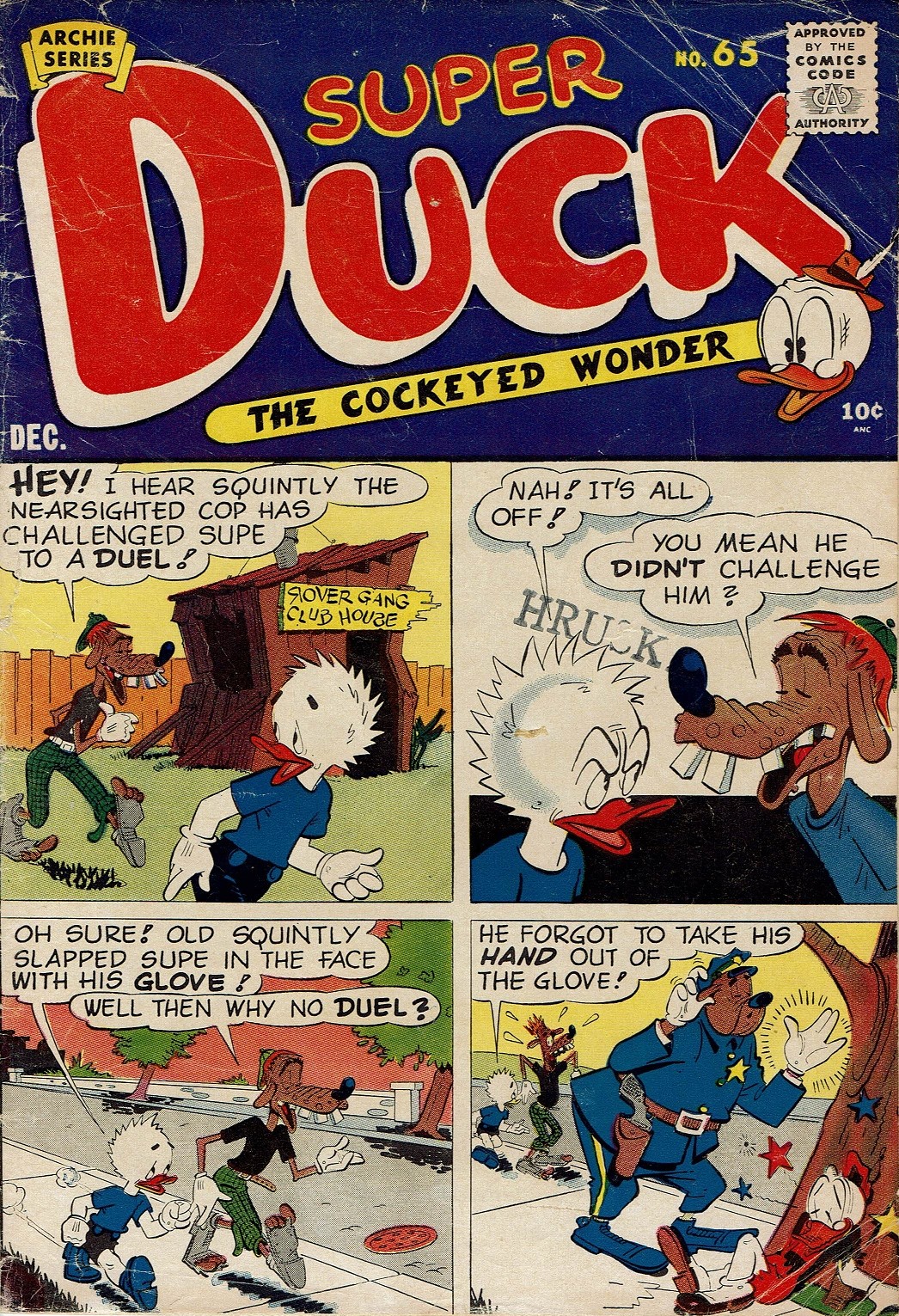 Read online Super Duck Comics comic -  Issue #65 - 1