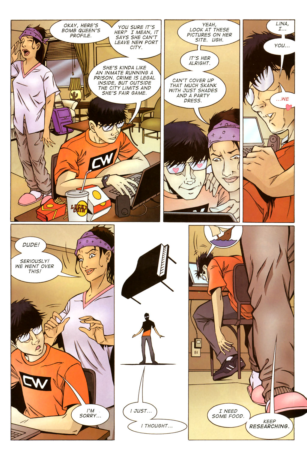 Read online Bomb Queen versus Blacklight comic -  Issue # Full - 11