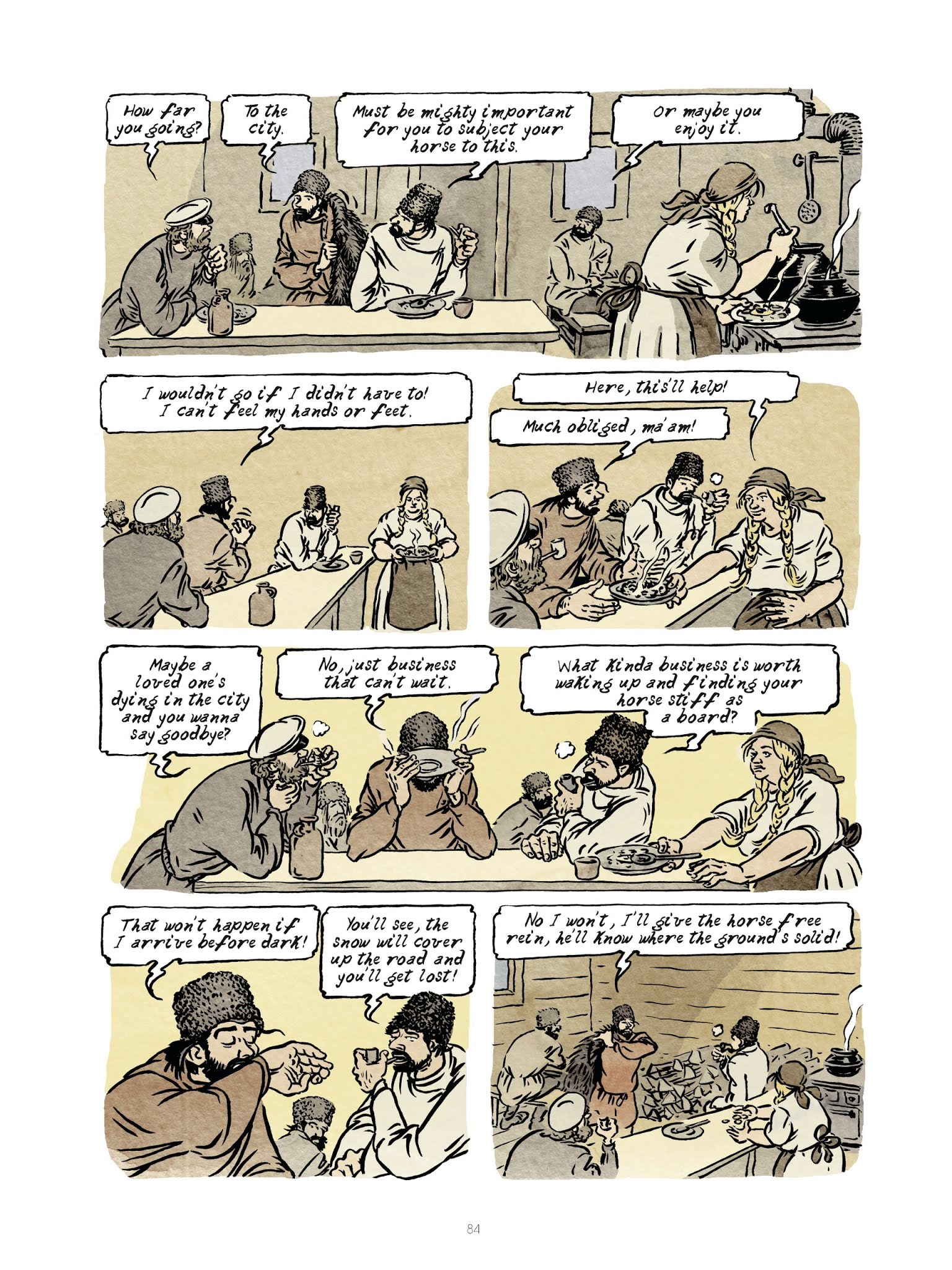 Read online How Much Land Does A Man Need? comic -  Issue # TPB - 80