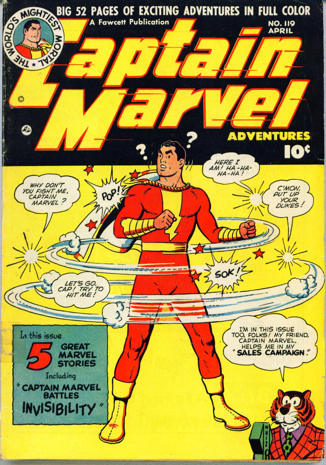 Read online Captain Marvel Adventures comic -  Issue #119 - 1