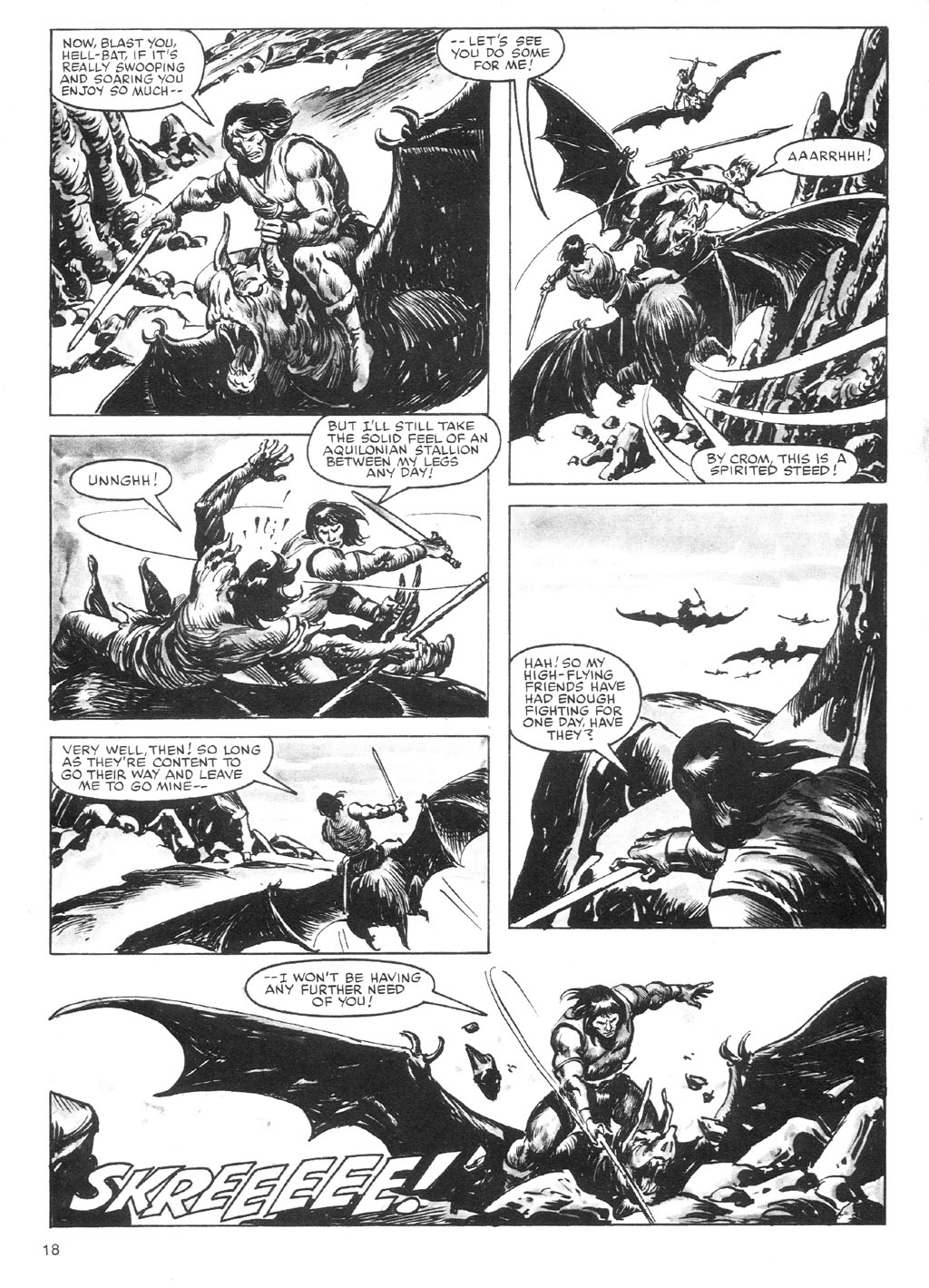 Read online The Savage Sword Of Conan comic -  Issue #87 - 18