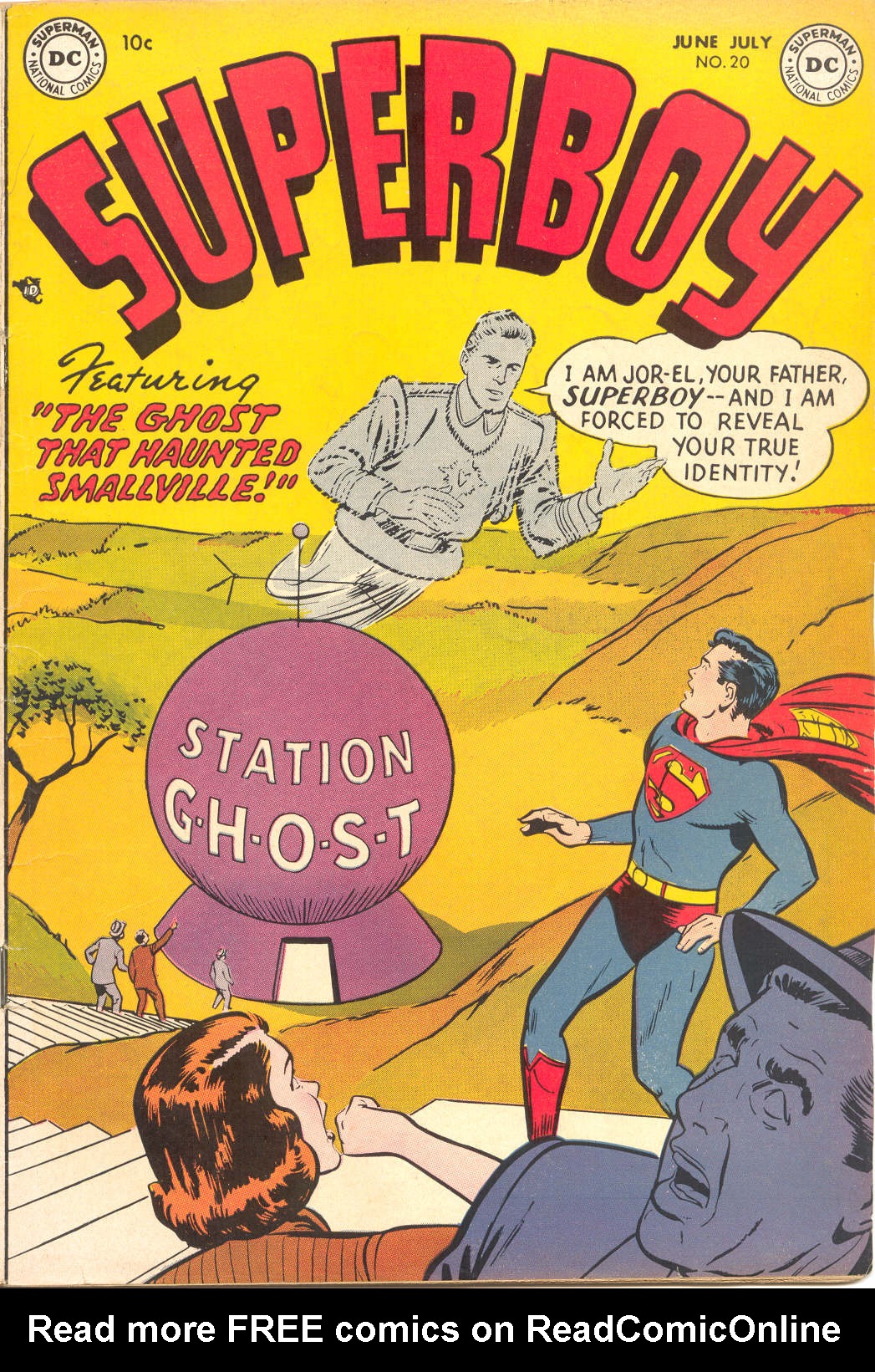 Read online Superboy (1949) comic -  Issue #20 - 1
