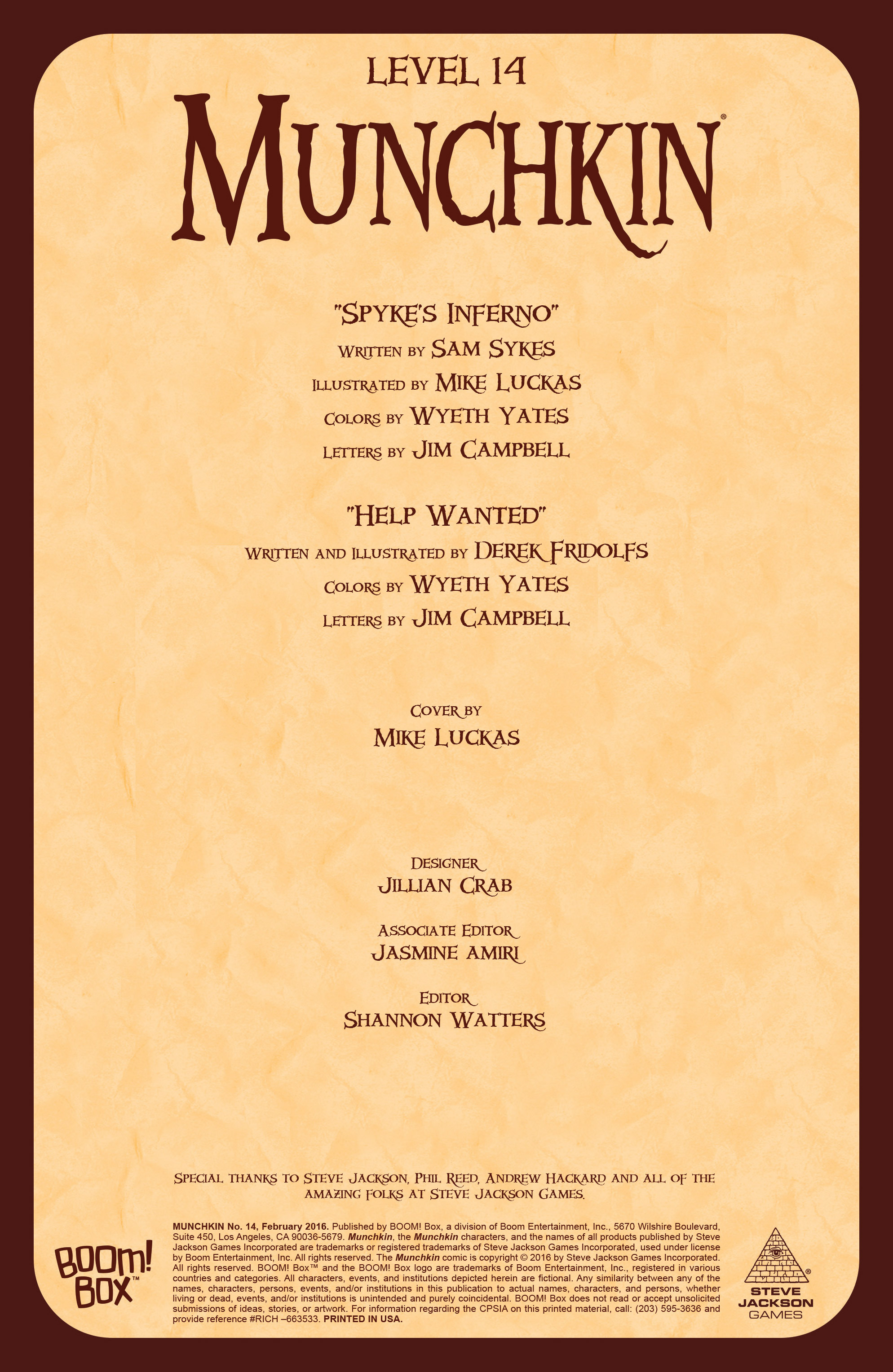 Read online Munchkin comic -  Issue #14 - 2
