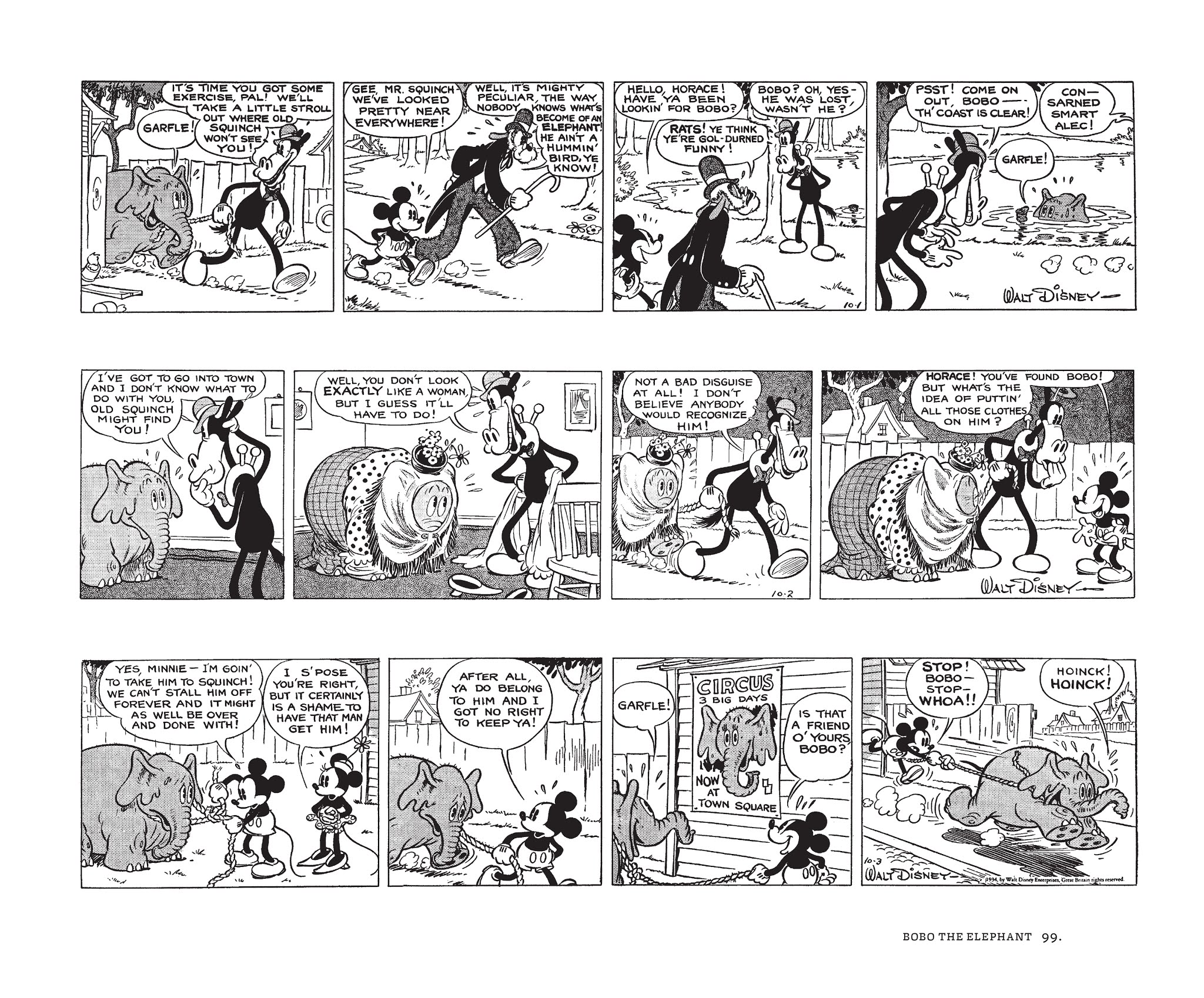 Read online Walt Disney's Mickey Mouse by Floyd Gottfredson comic -  Issue # TPB 3 (Part 1) - 99
