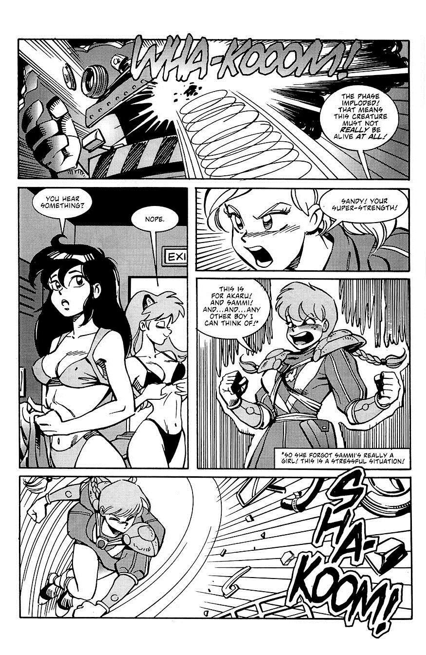 Read online Ninja High School (1986) comic -  Issue #51 - 16