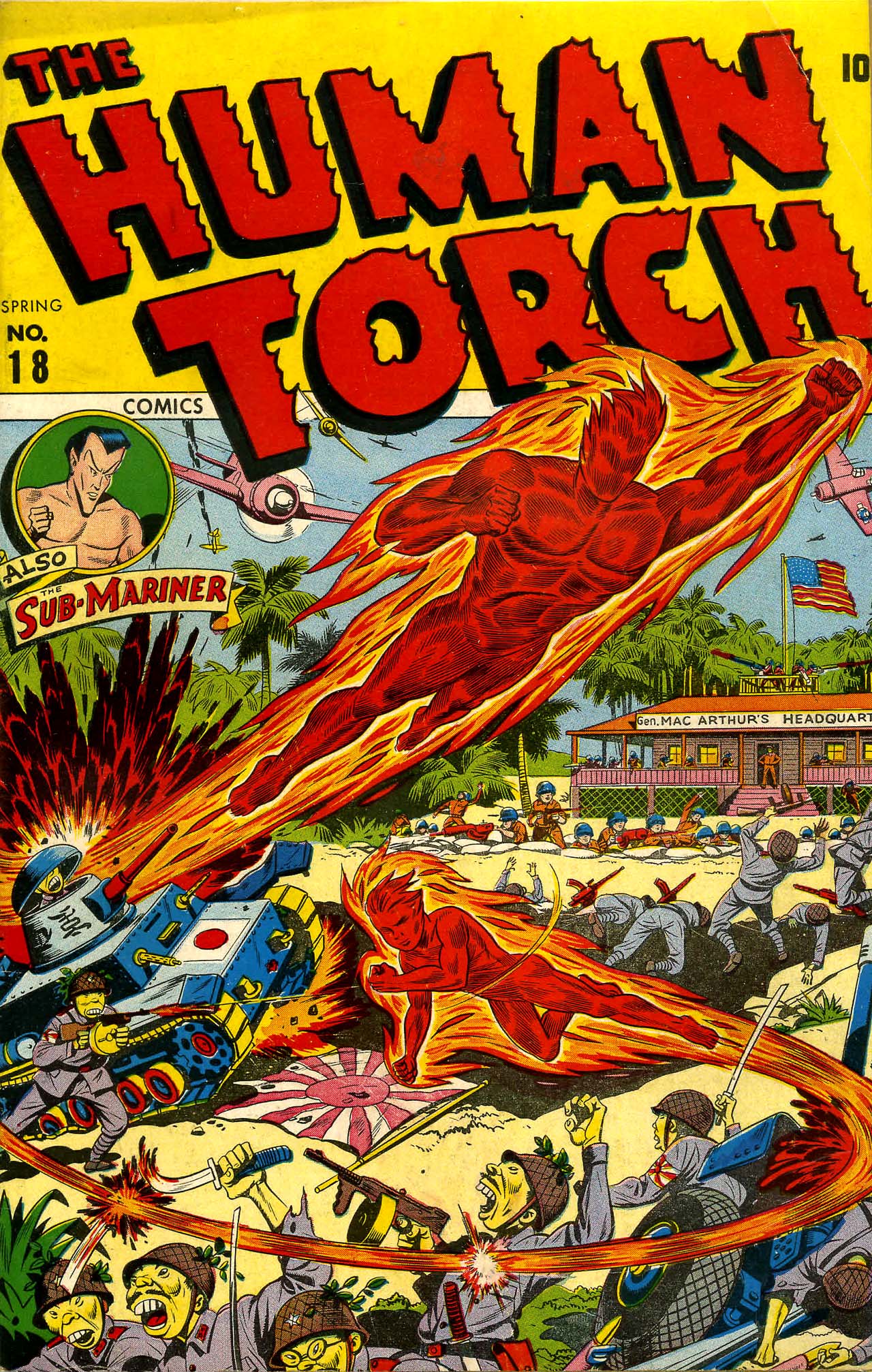 Read online The Human Torch (1940) comic -  Issue #18 - 1