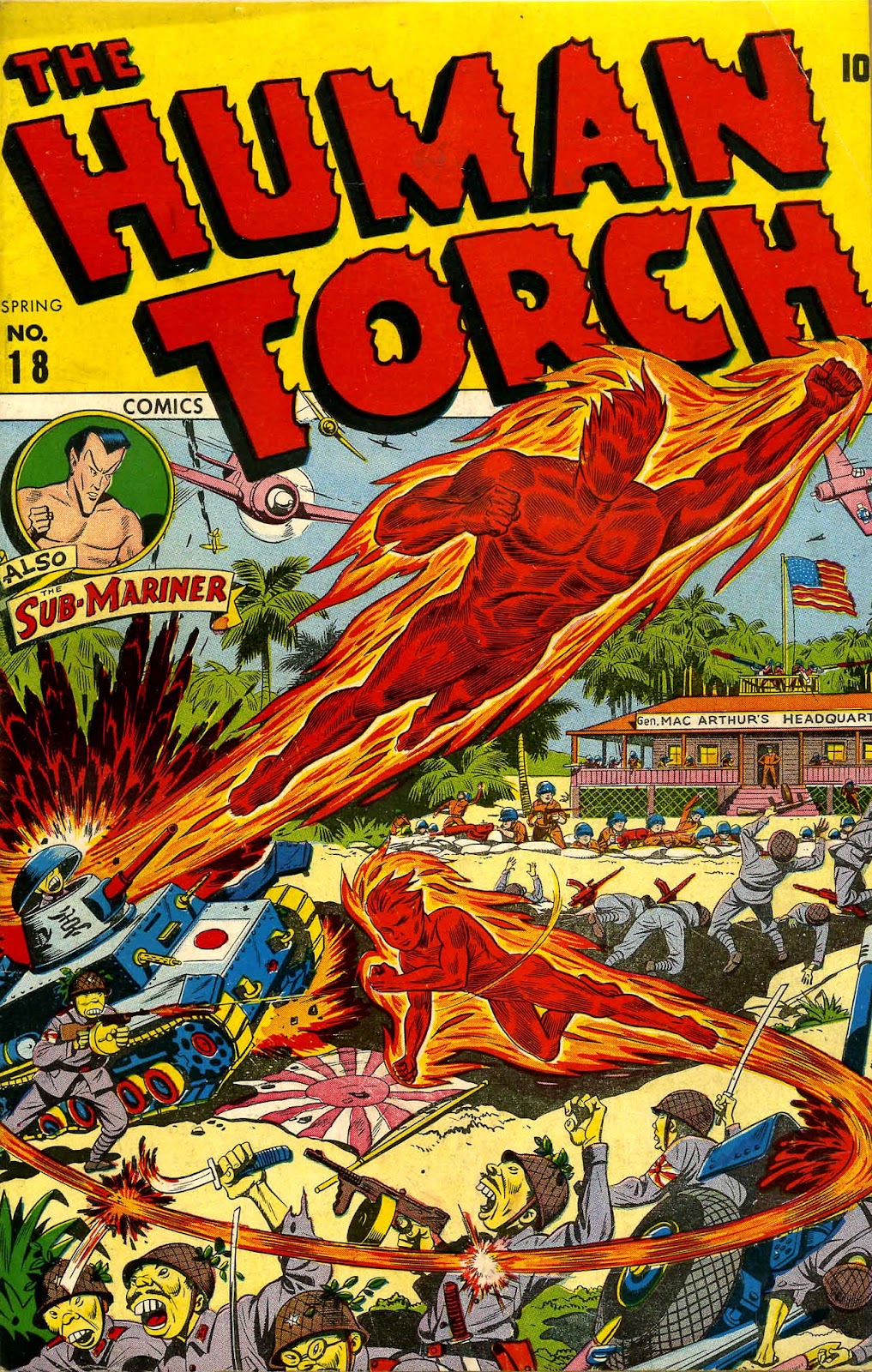 The Human Torch (1940) issue 18 - Page 1