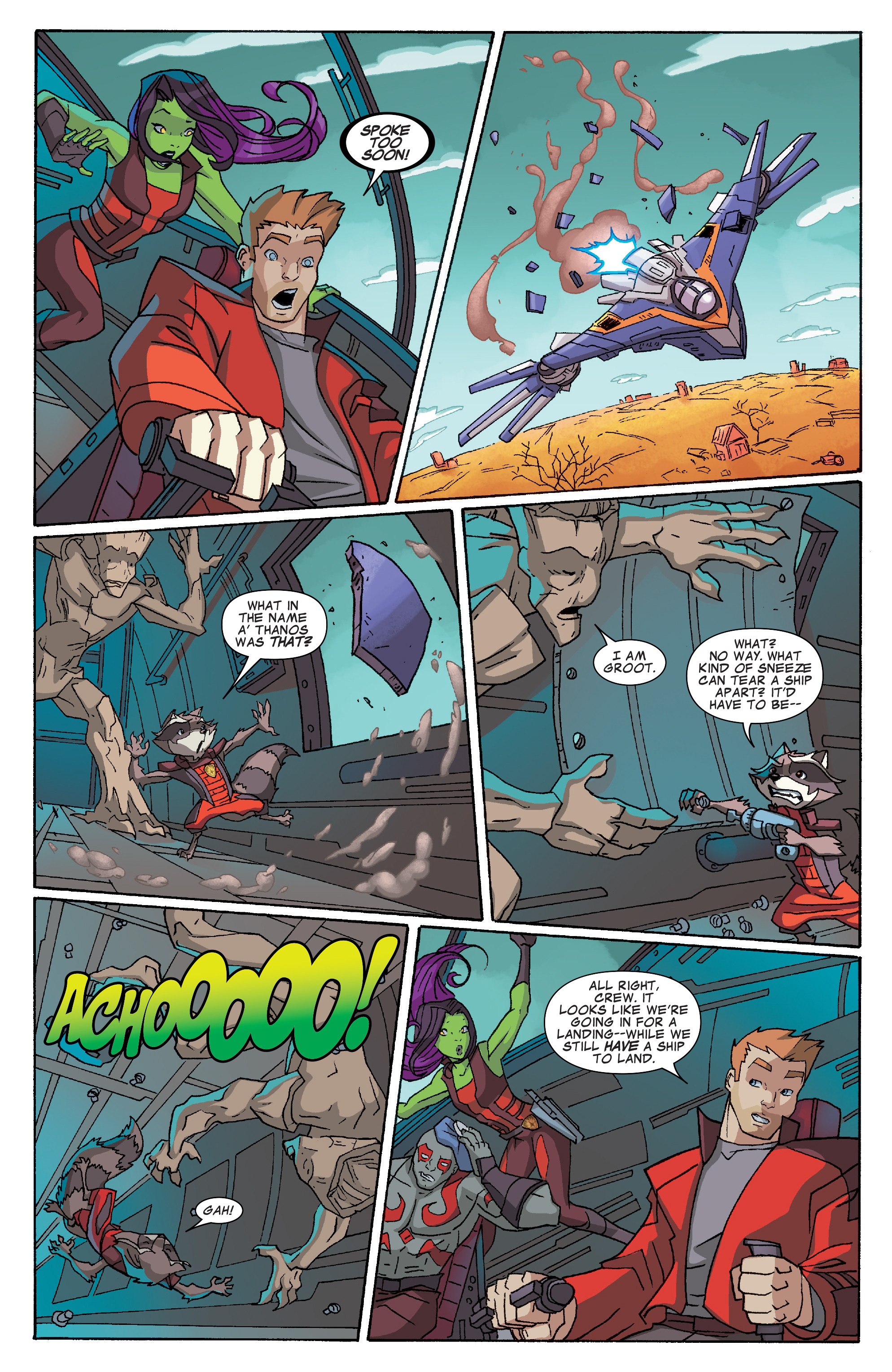 Read online Marvel Universe Guardians of the Galaxy [I] comic -  Issue #3 - 5
