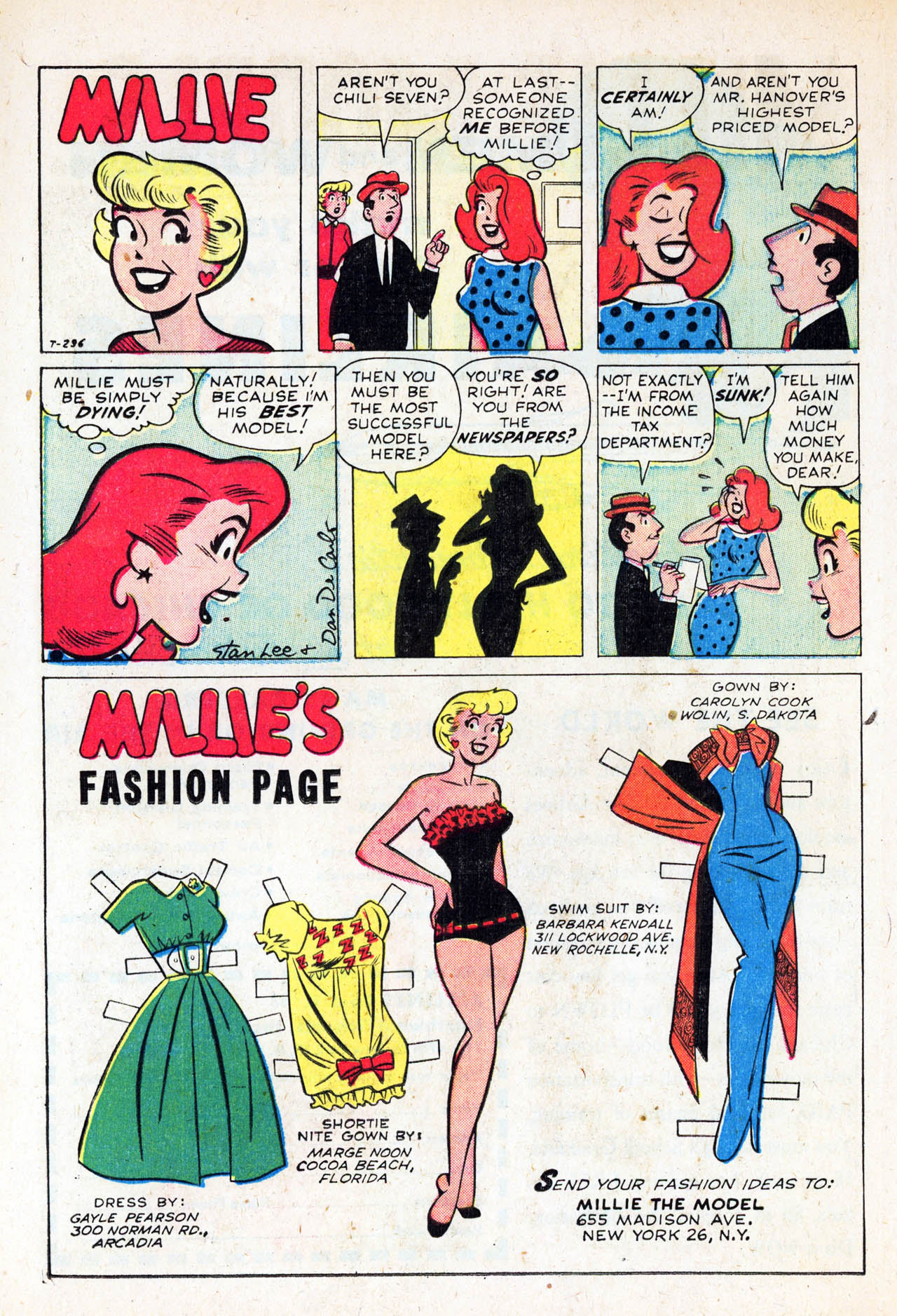 Read online Millie the Model comic -  Issue #91 - 16