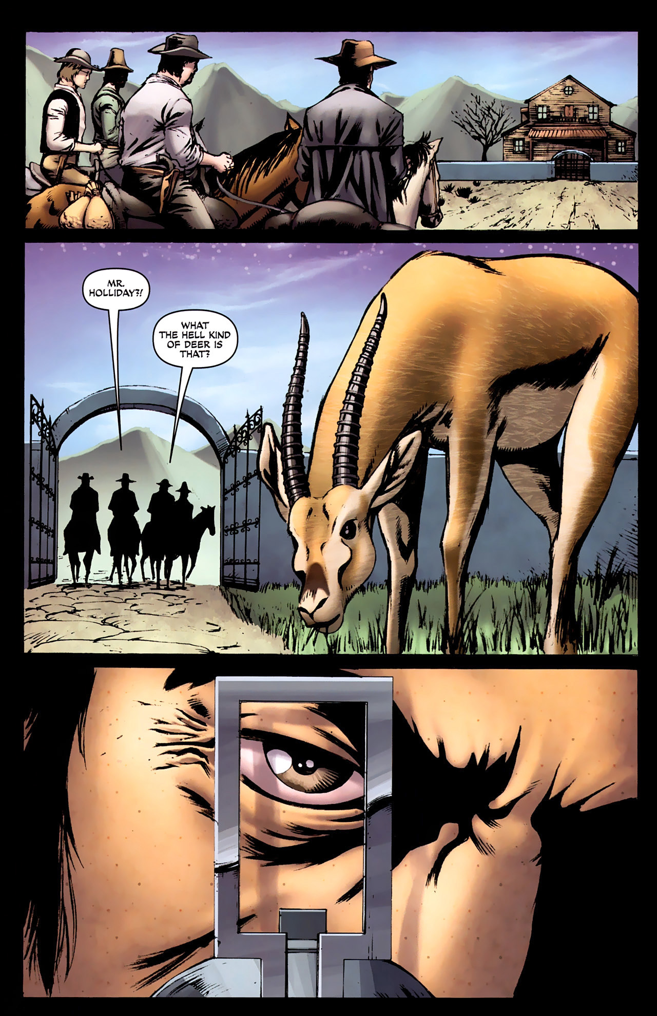 Read online The Man with No Name comic -  Issue #7 - 22