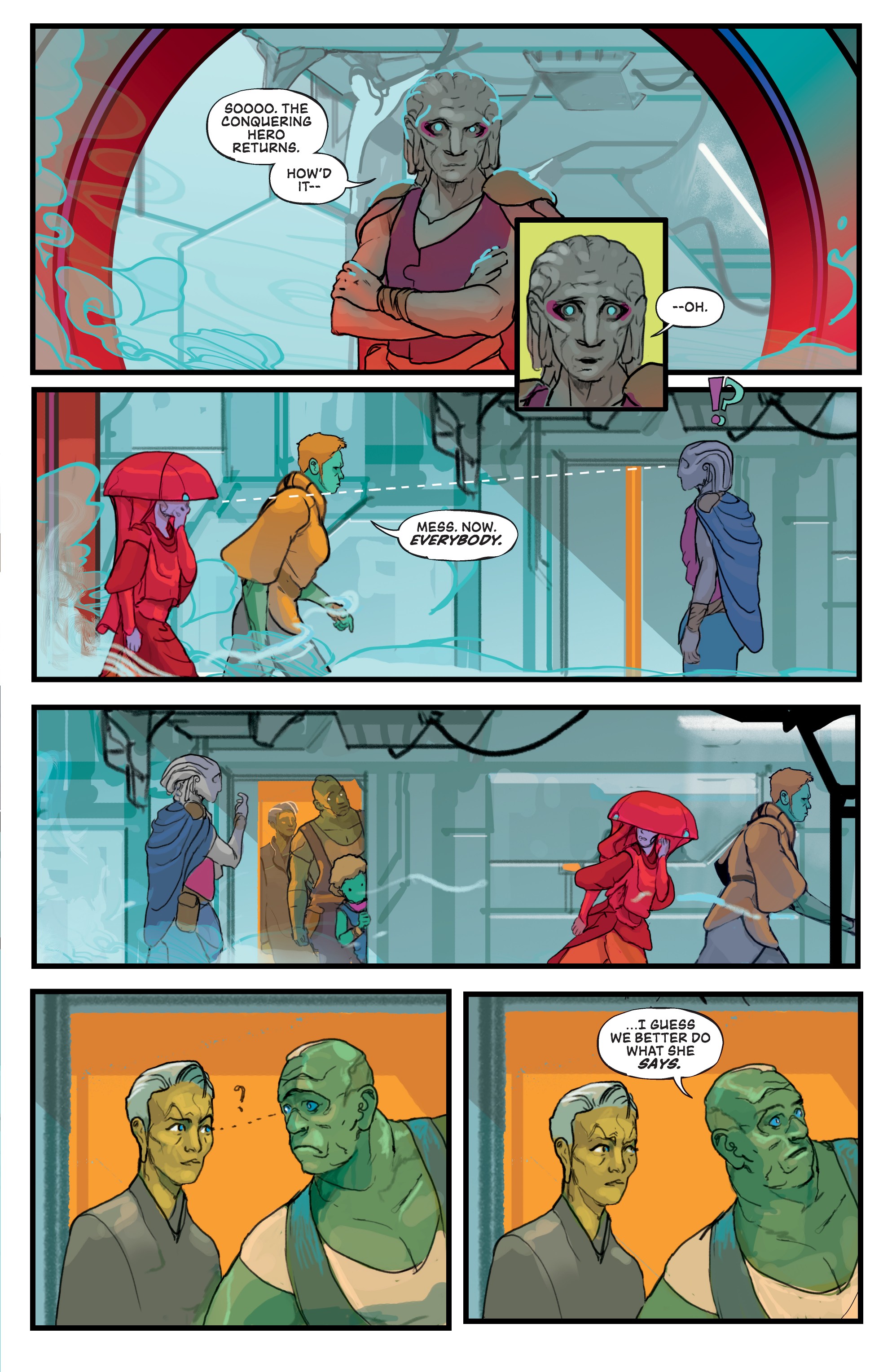 Read online Invisible Kingdom comic -  Issue #4 - 7