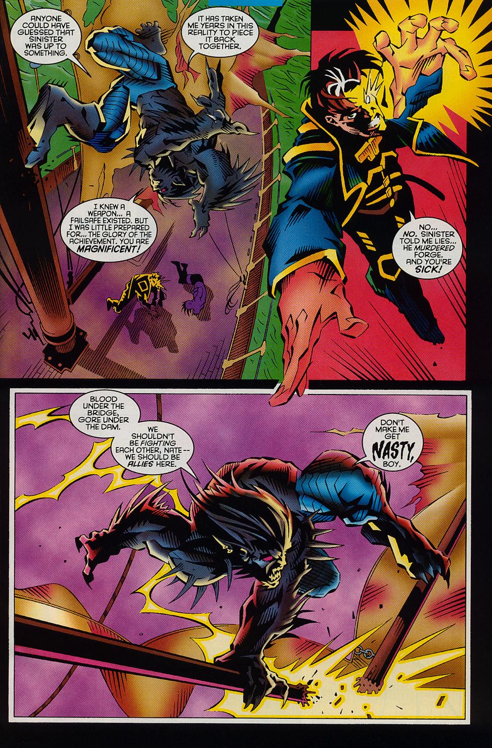 Read online X-Man comic -  Issue #9 - 4