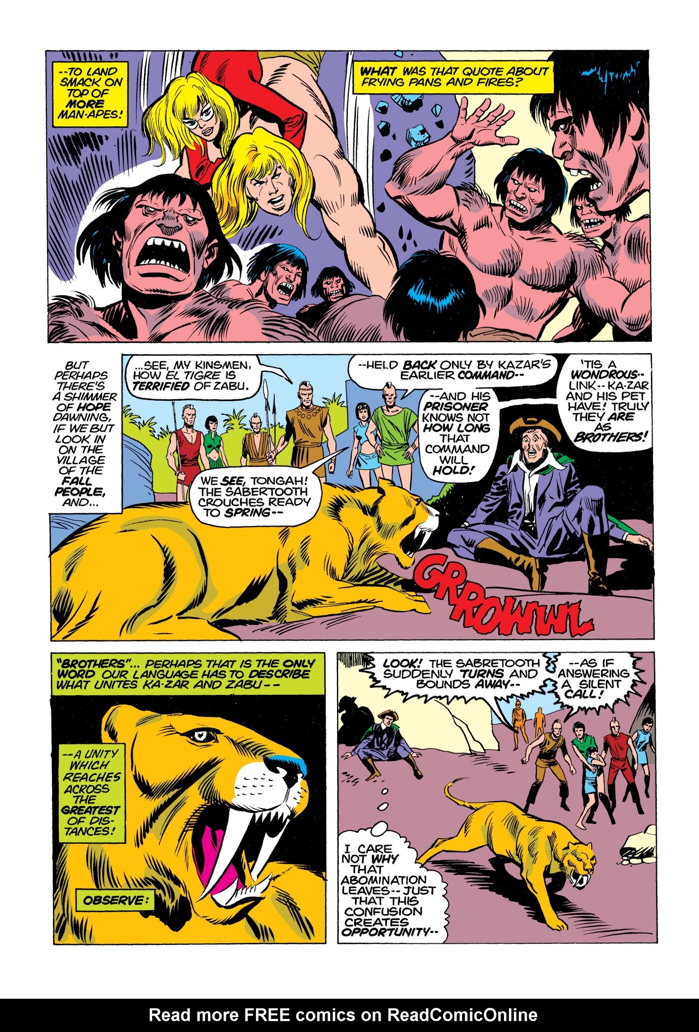 Read online Marvel Masterworks: Ka-Zar comic -  Issue # TPB 2 (Part 3) - 81