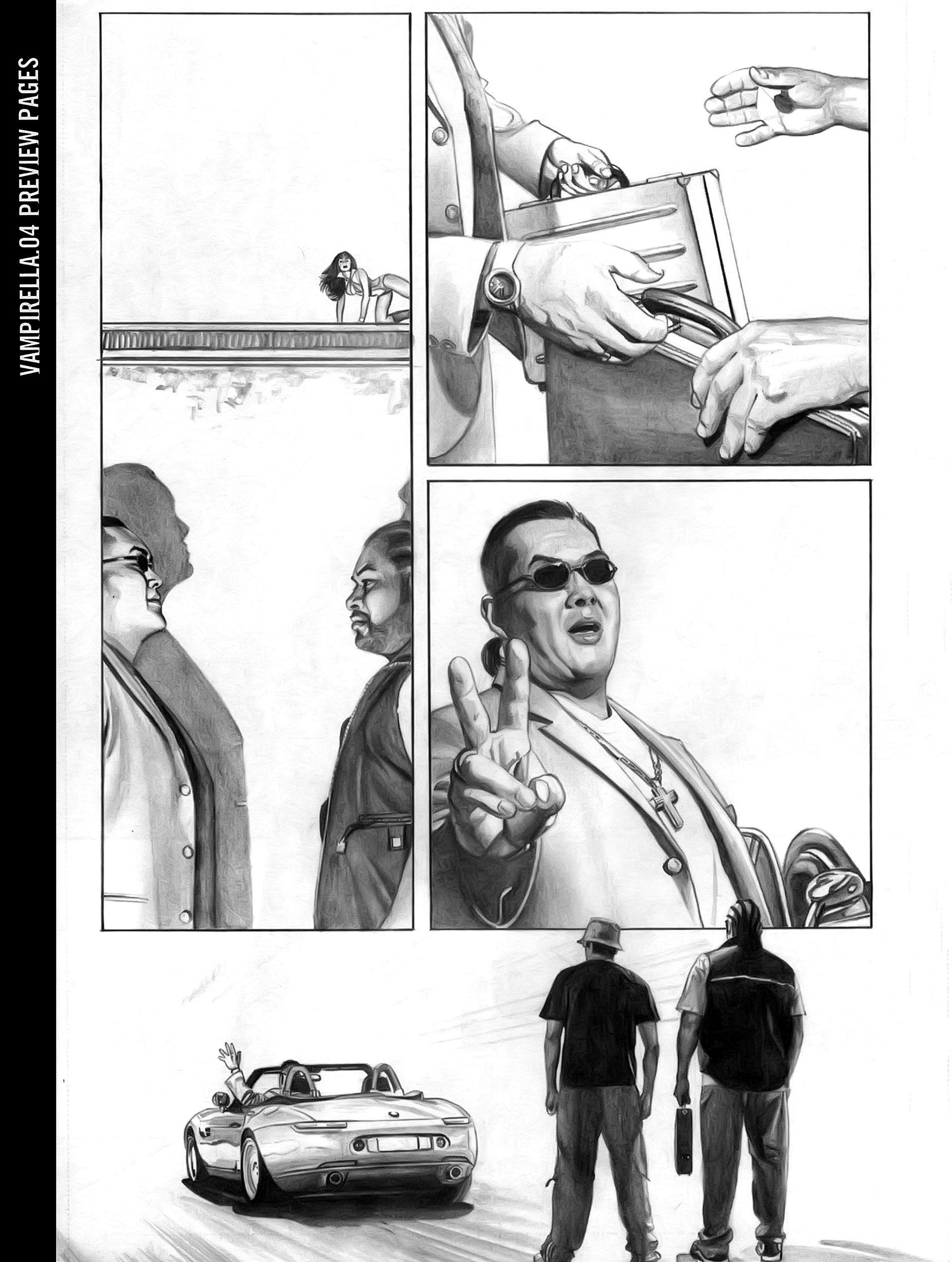 Read online Vampirella (2001) comic -  Issue #4 - 5