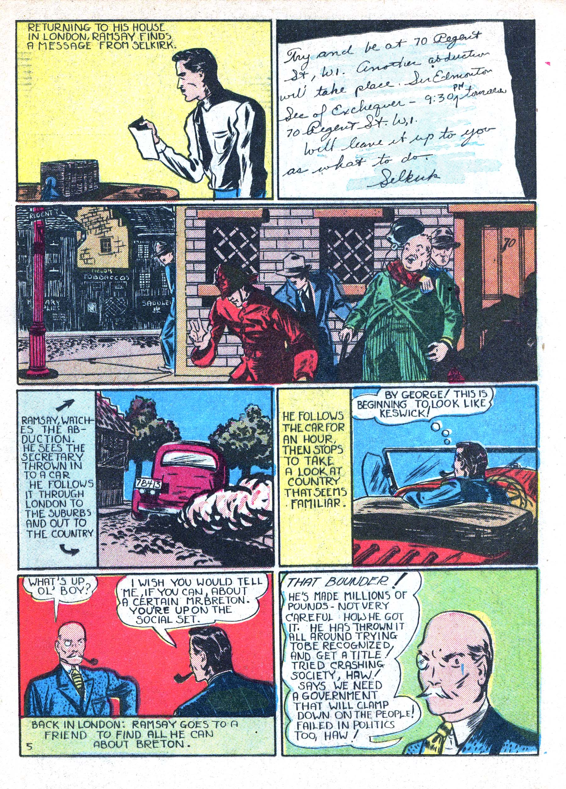 Read online Amazing Mystery Funnies comic -  Issue #15 - 20