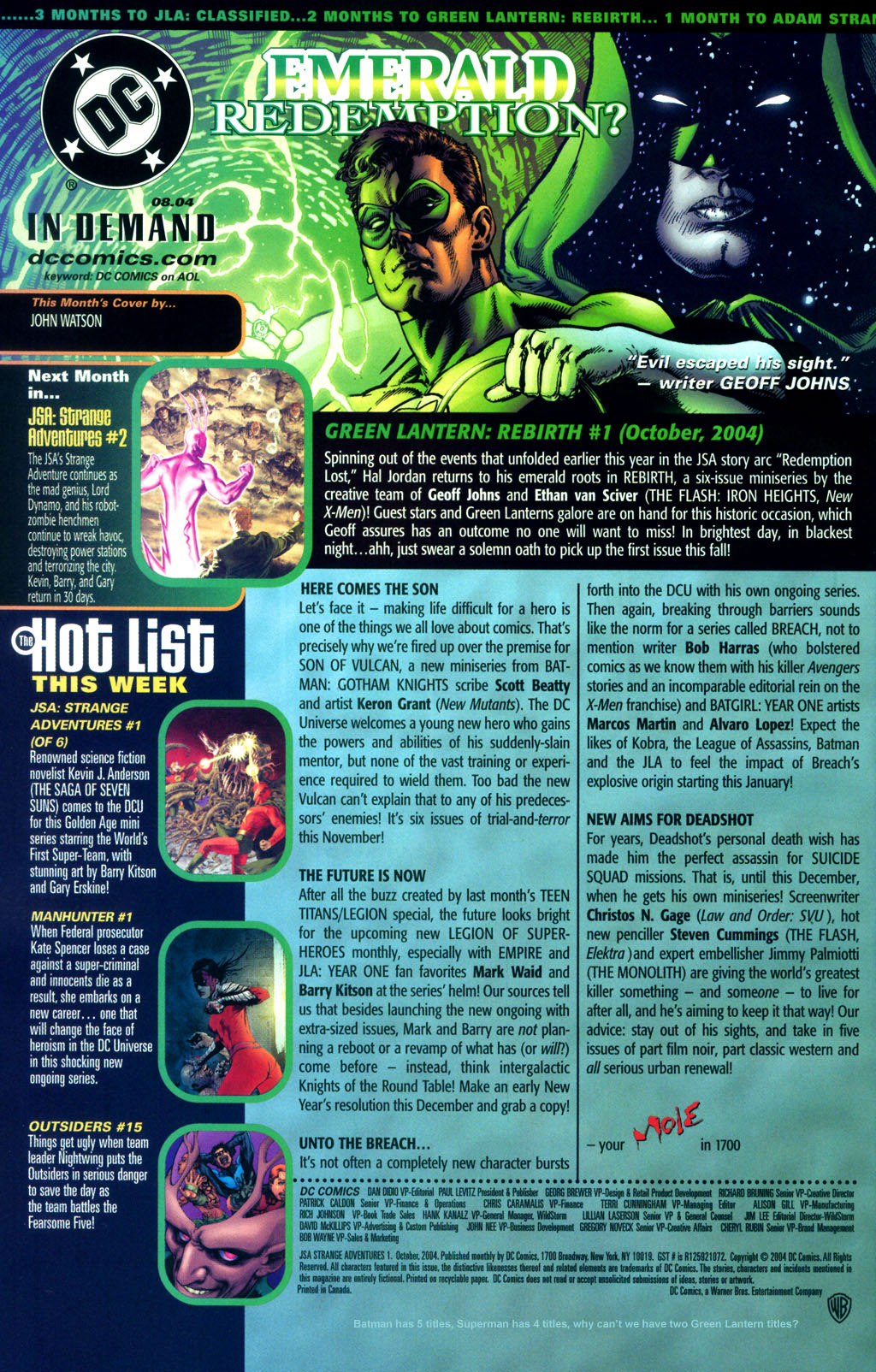 Read online JSA Strange Adventures comic -  Issue #1 - 32