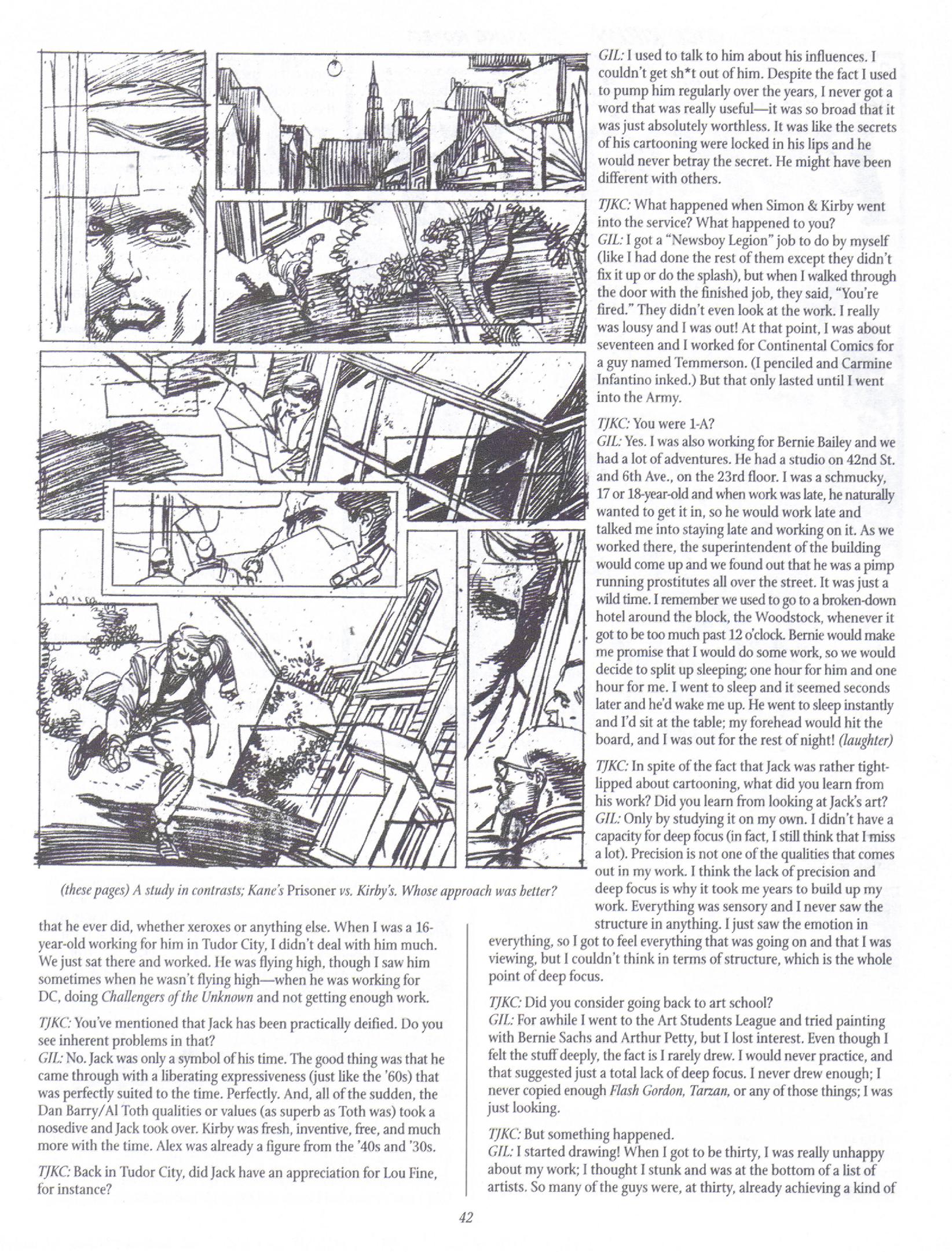 Read online The Jack Kirby Collector comic -  Issue #21 - 41