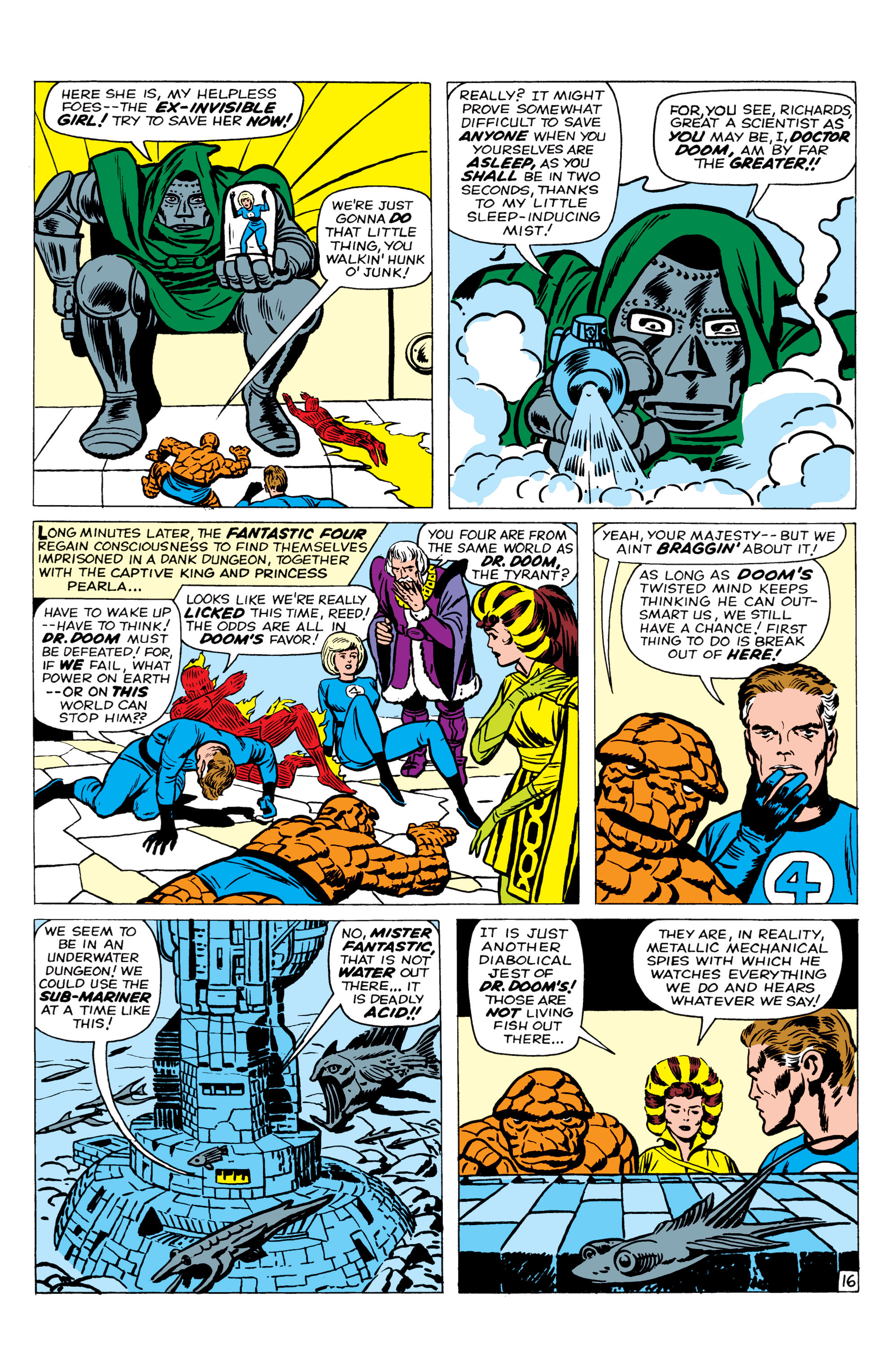 Read online Fantastic Four (1961) comic -  Issue #16 - 17