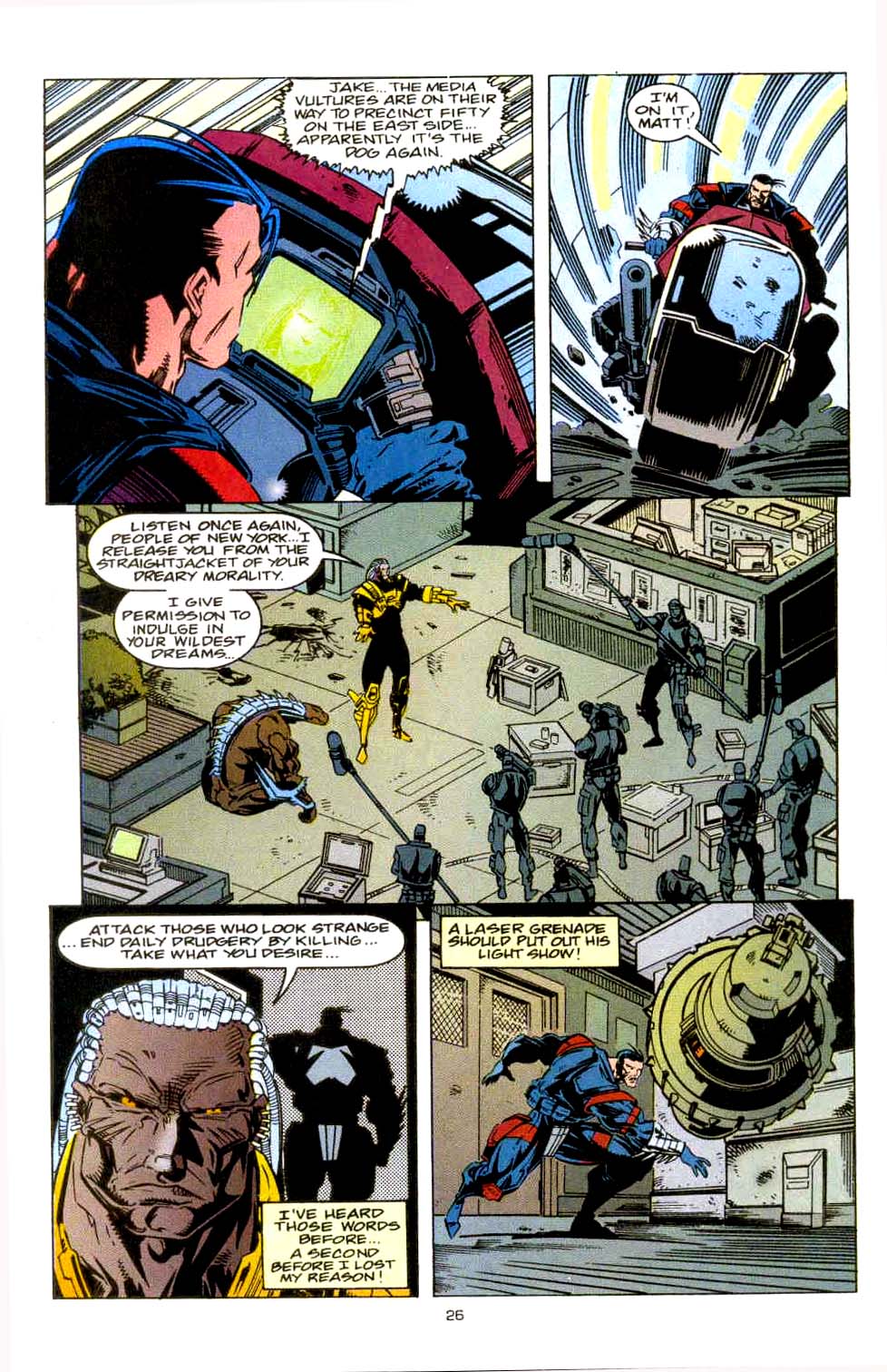 Read online Punisher 2099 comic -  Issue #25 - 18