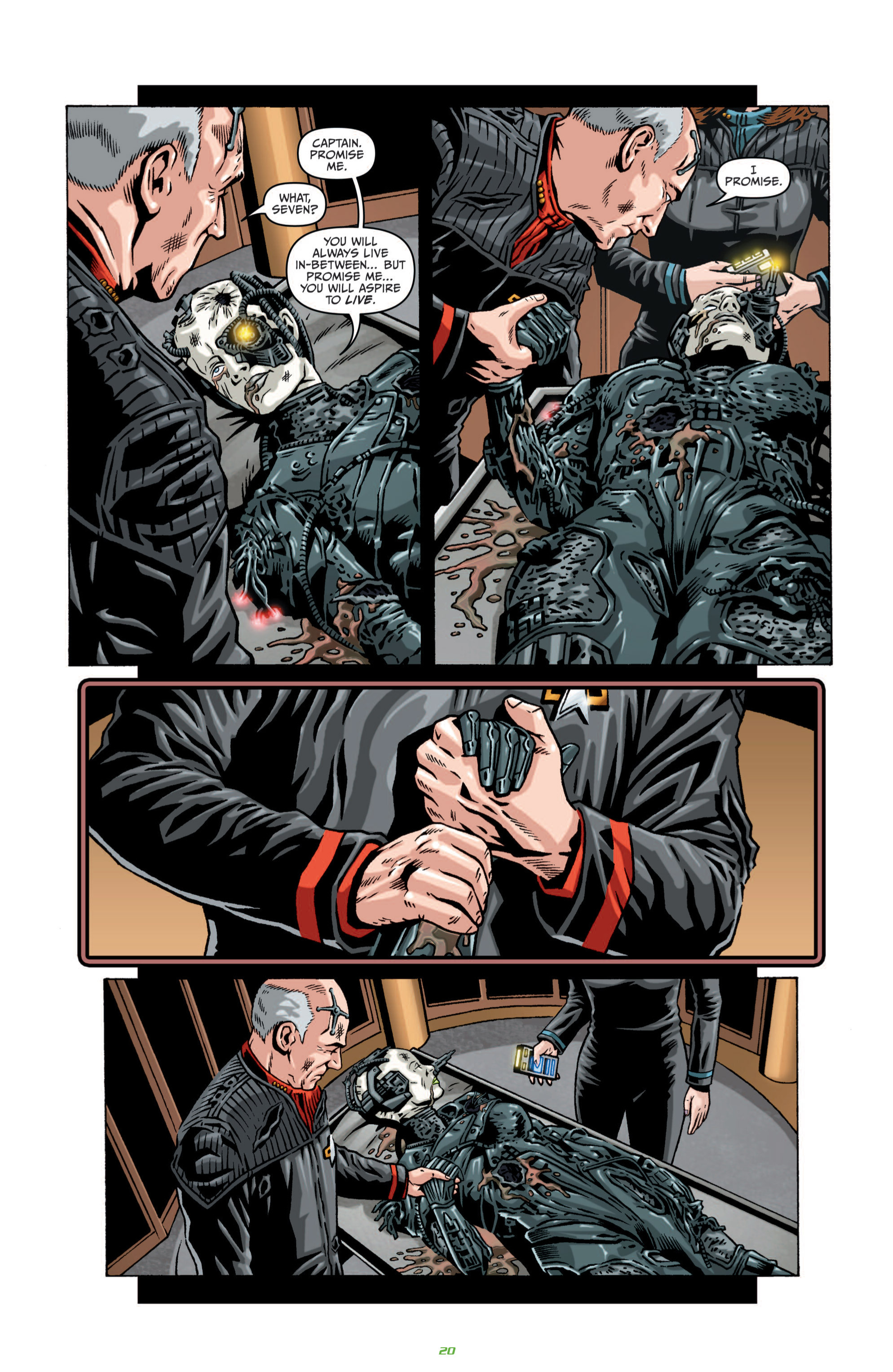 Read online Star Trek: The Next Generation - Hive comic -  Issue #4 - 23