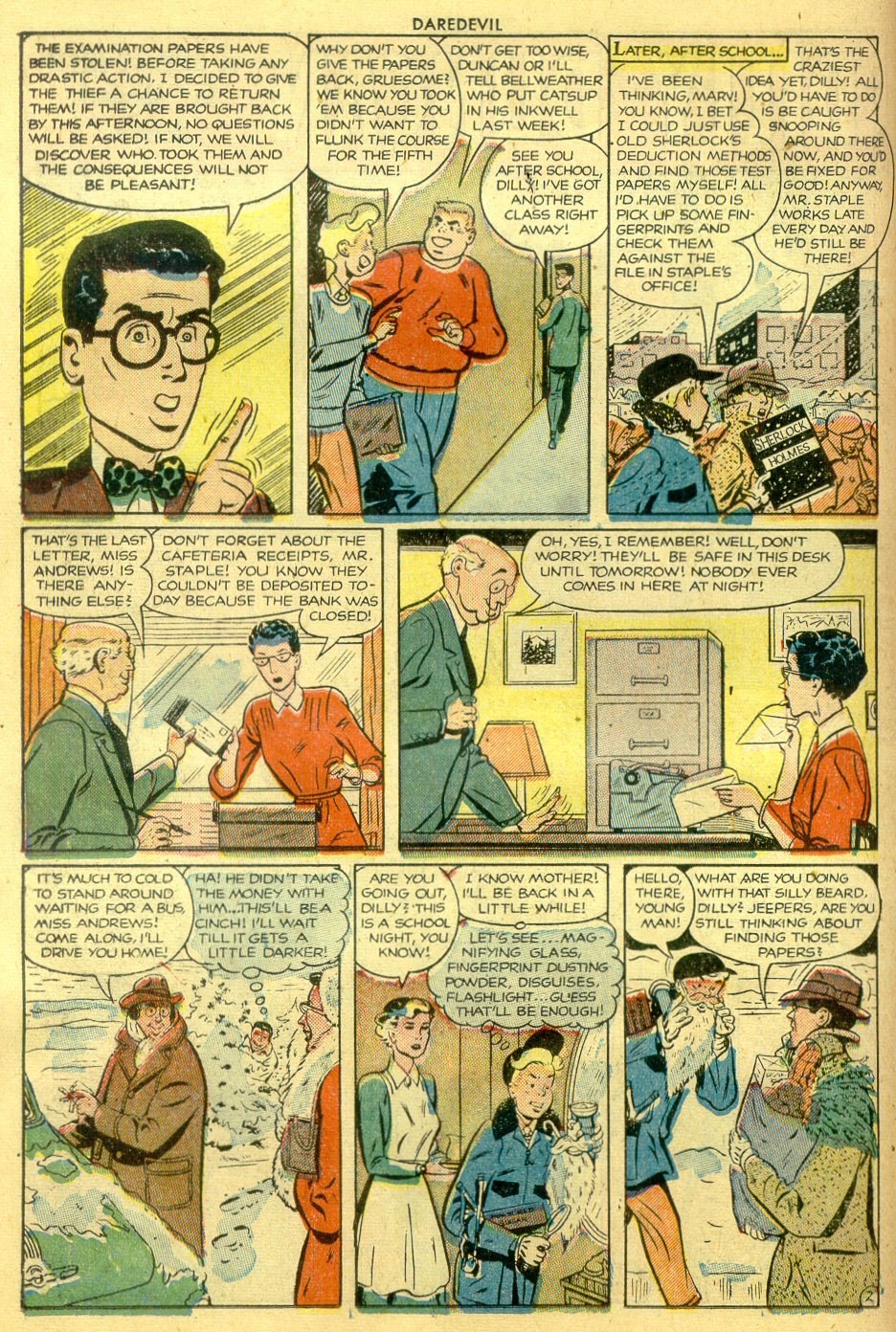 Read online Daredevil (1941) comic -  Issue #84 - 14