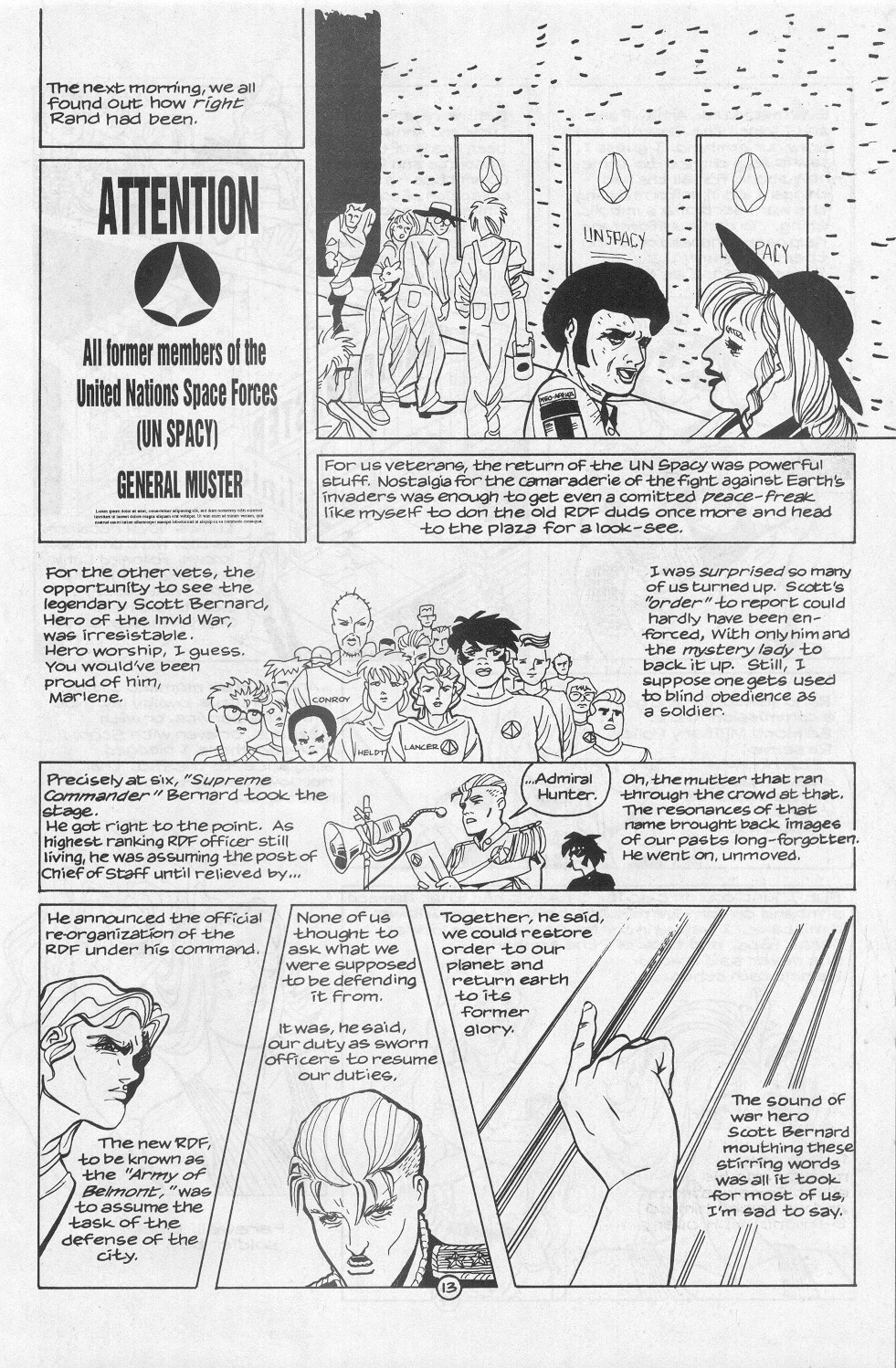 Read online Robotech Invid War: Aftermath comic -  Issue #1 - 15