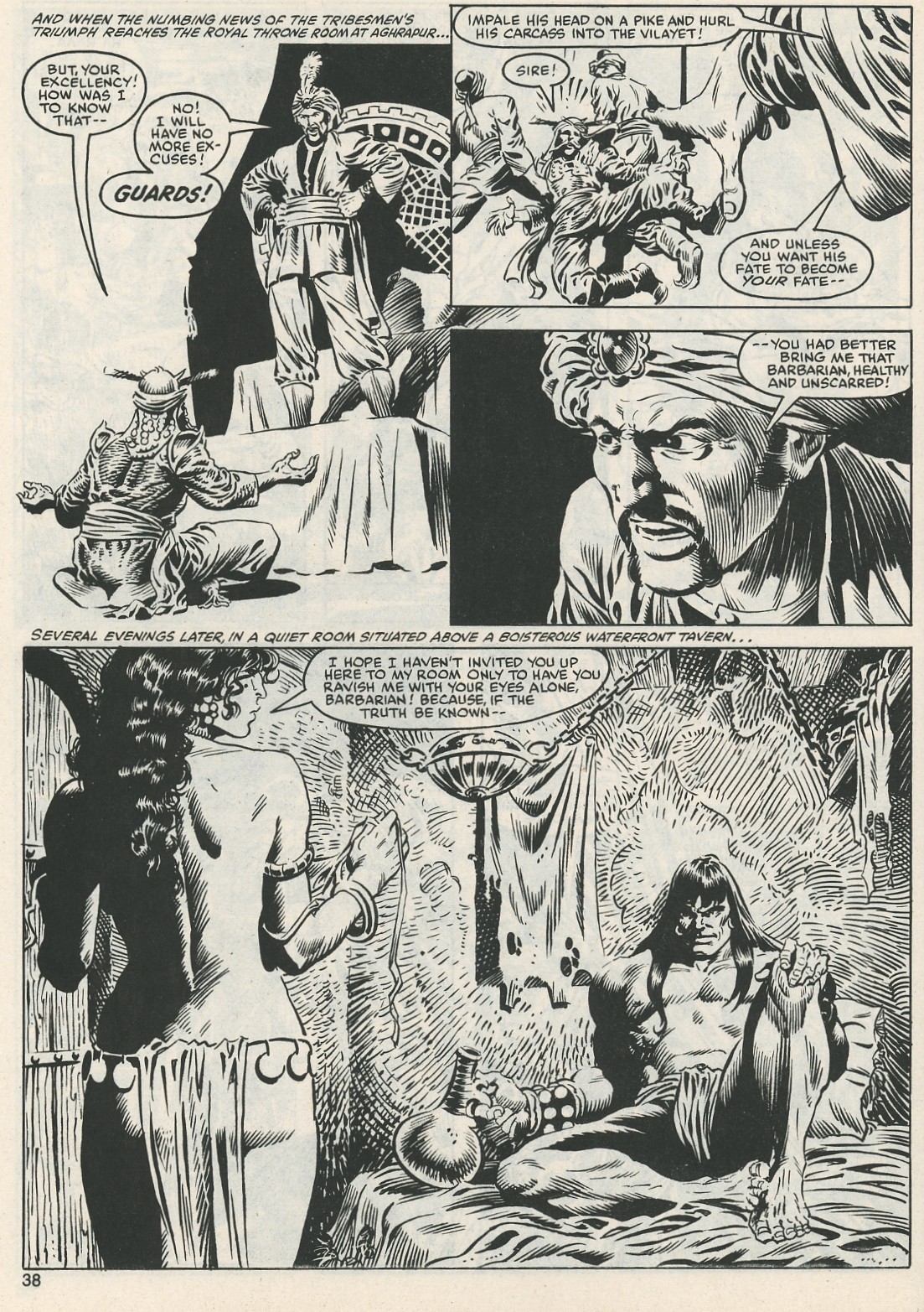 Read online The Savage Sword Of Conan comic -  Issue #112 - 39