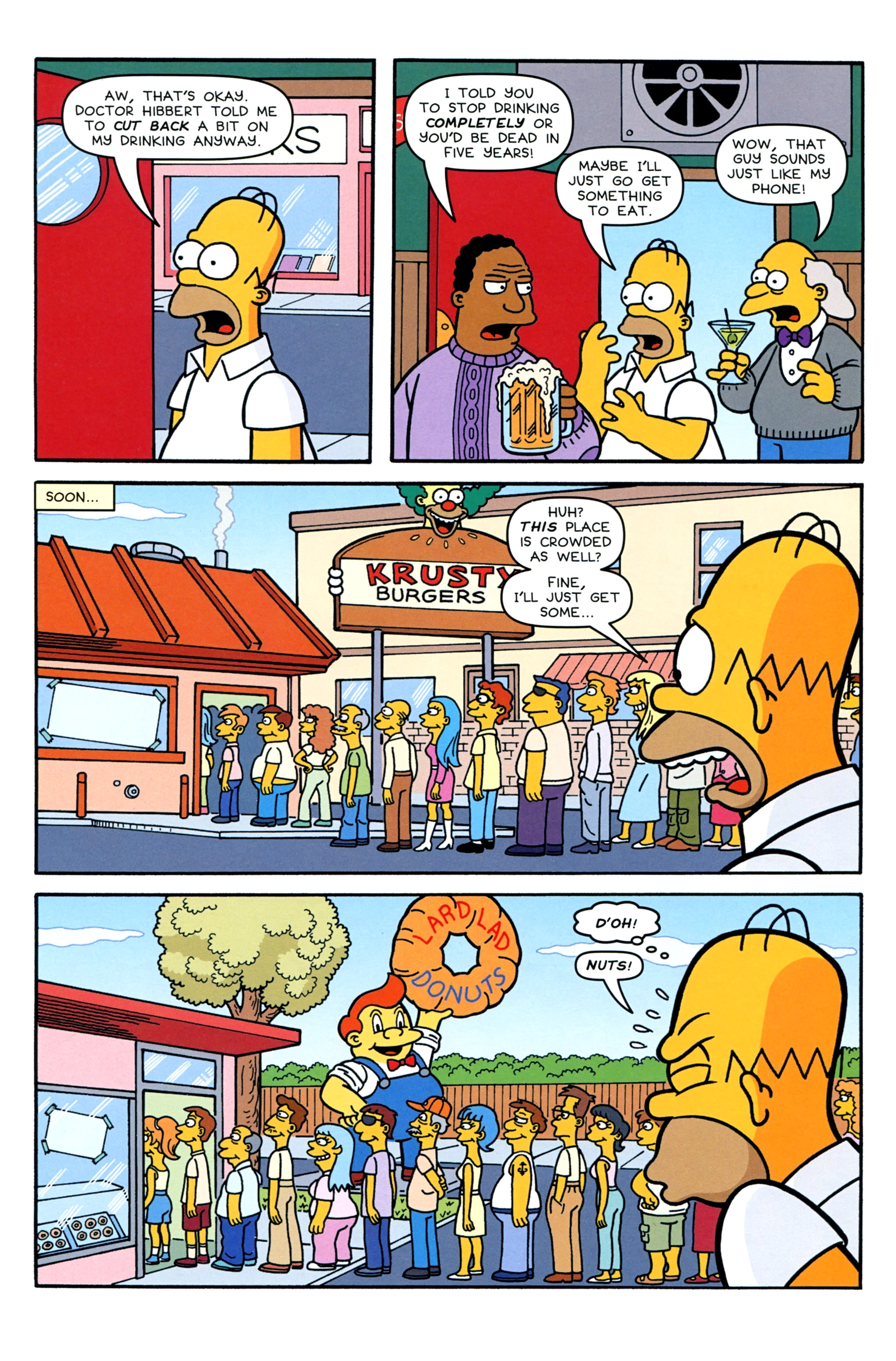 Read online Simpsons Comics comic -  Issue #215 - 8