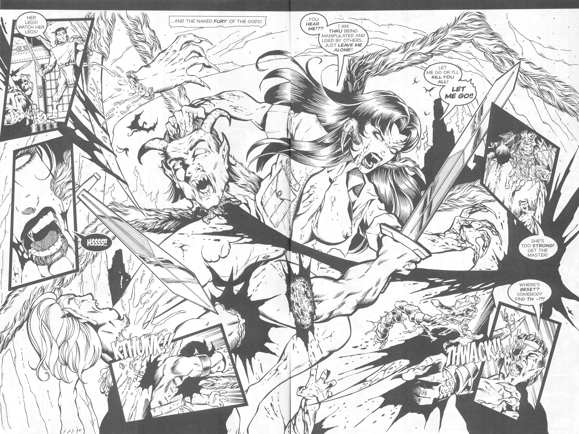 Read online Pandora/Widow comic -  Issue # Full - 4