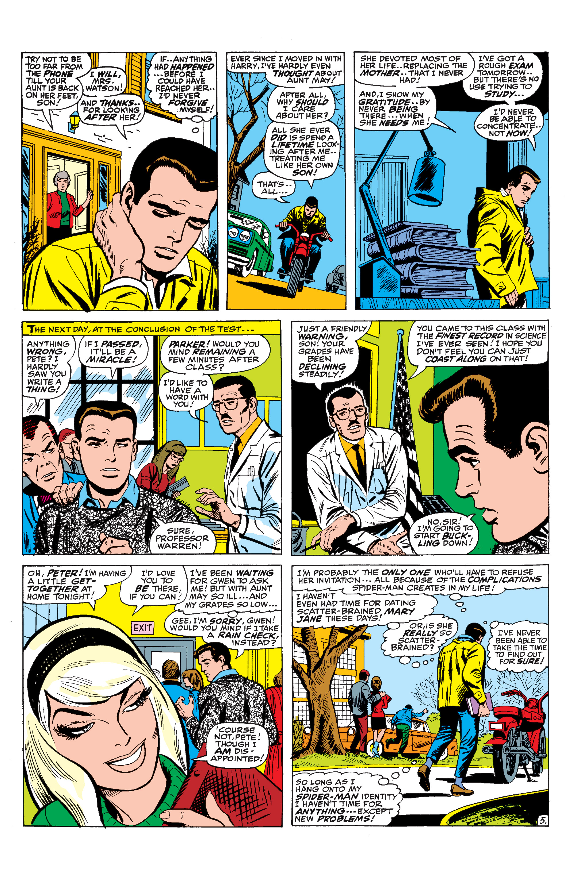Read online Marvel Masterworks: The Amazing Spider-Man comic -  Issue # TPB 5 (Part 3) - 23