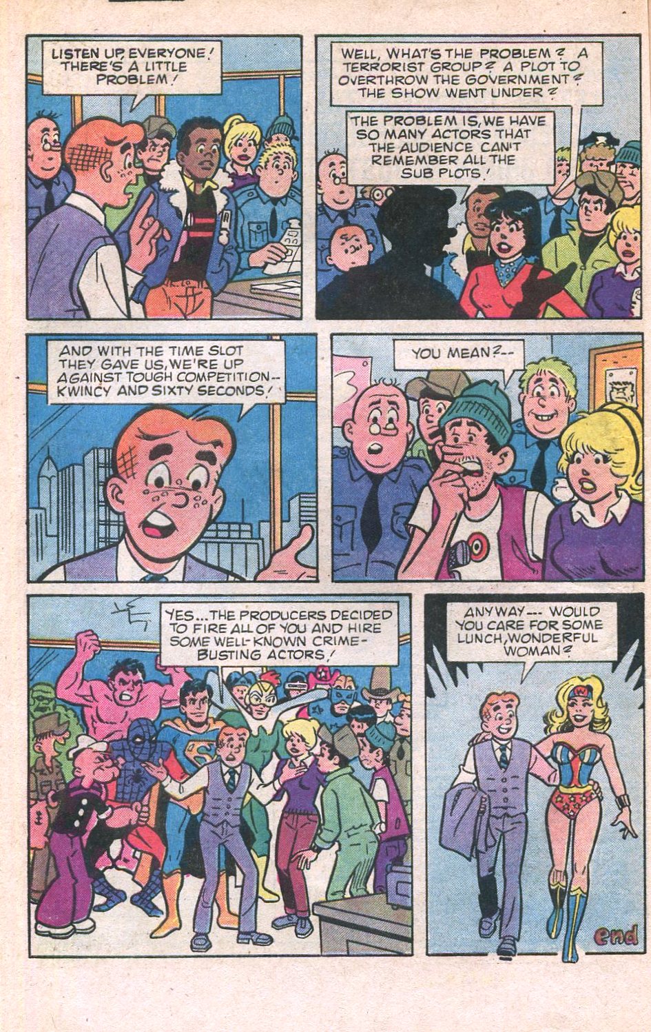 Read online Archie's TV Laugh-Out comic -  Issue #93 - 10
