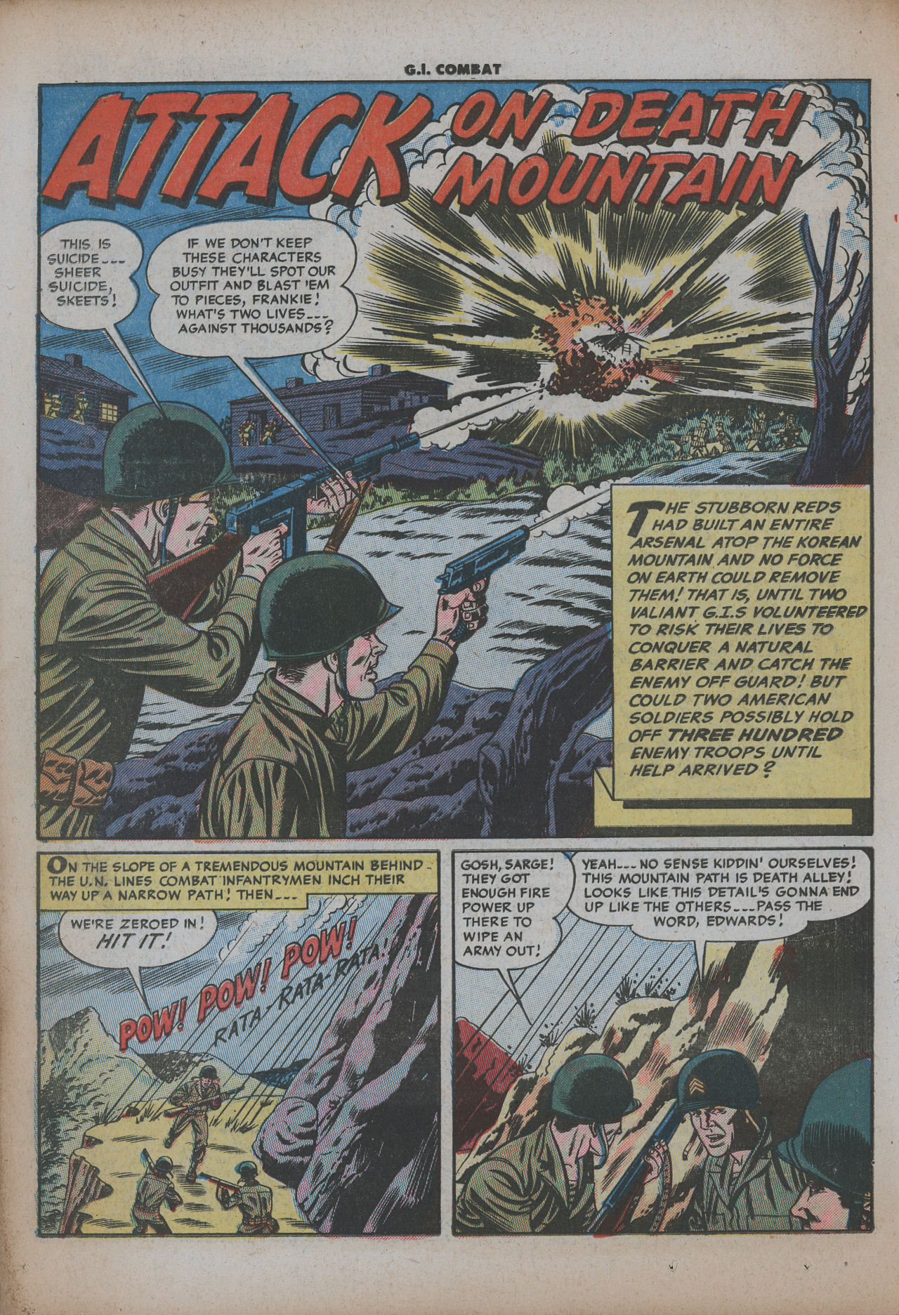 Read online G.I. Combat (1952) comic -  Issue #17 - 18
