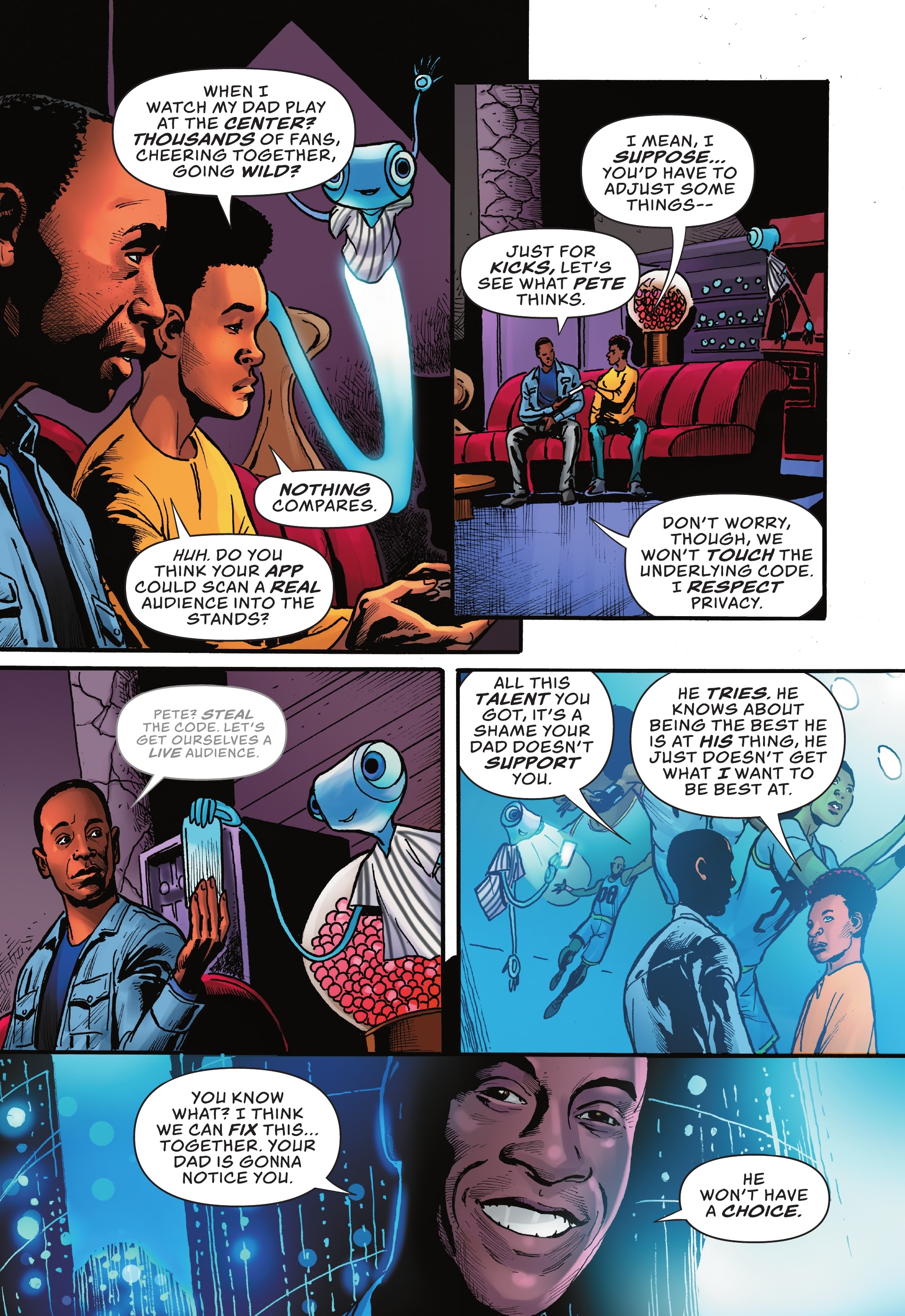 Read online Space Jam: A New Legacy comic -  Issue # TPB - 59